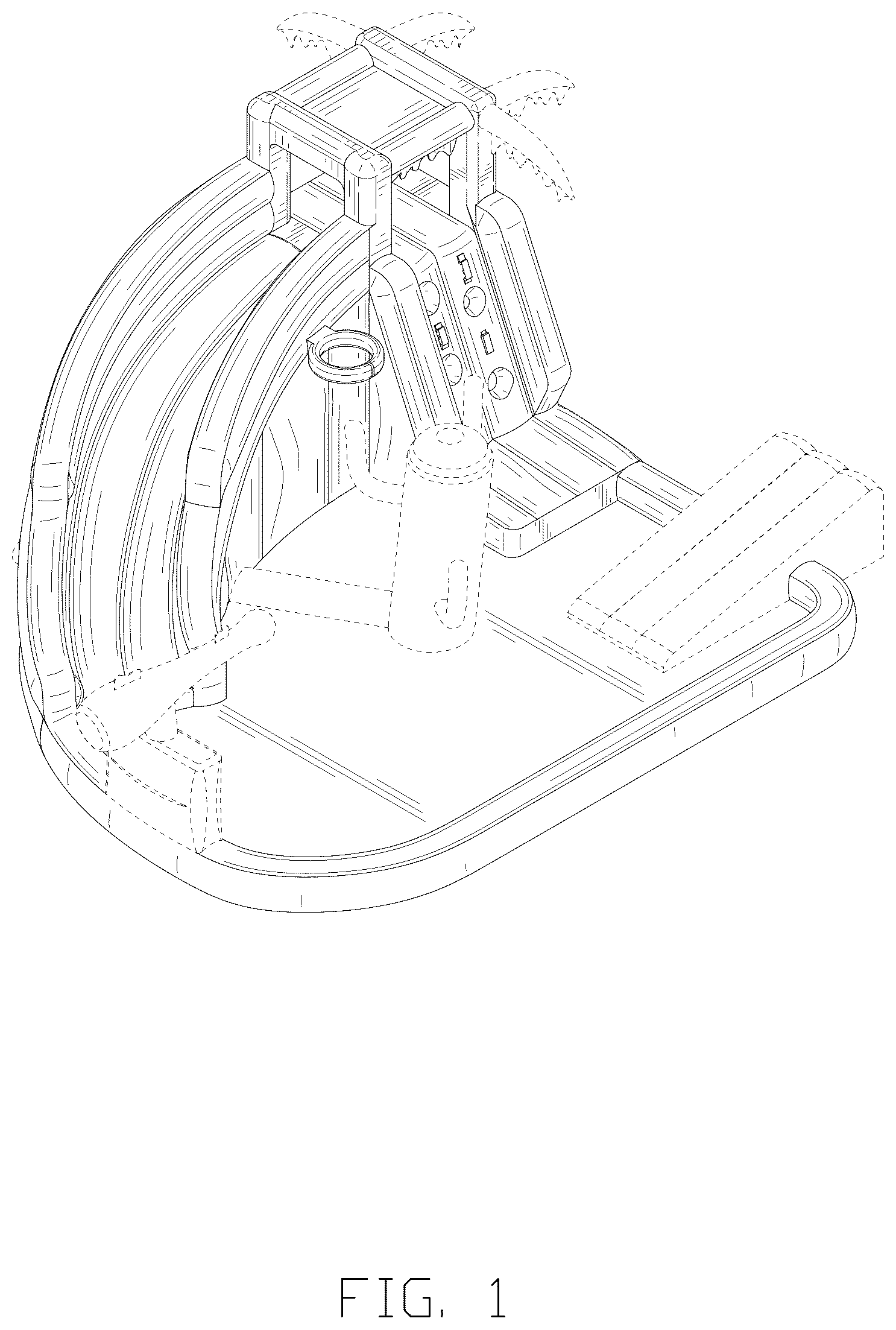 Patent USD1077116 — Bouncy castle — Figure 1