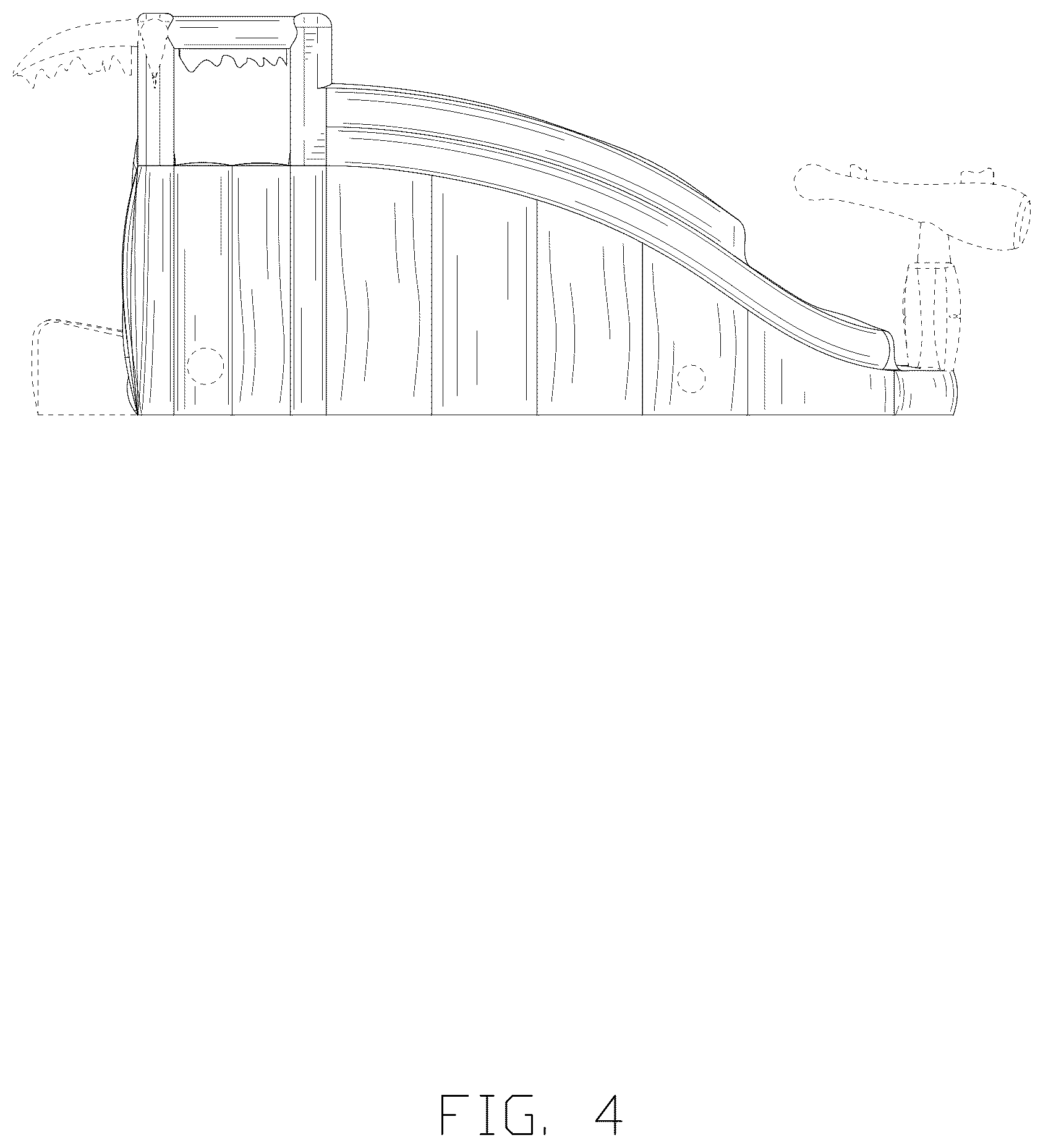 Patent USD1077116 Figure 4 – Bouncy castle