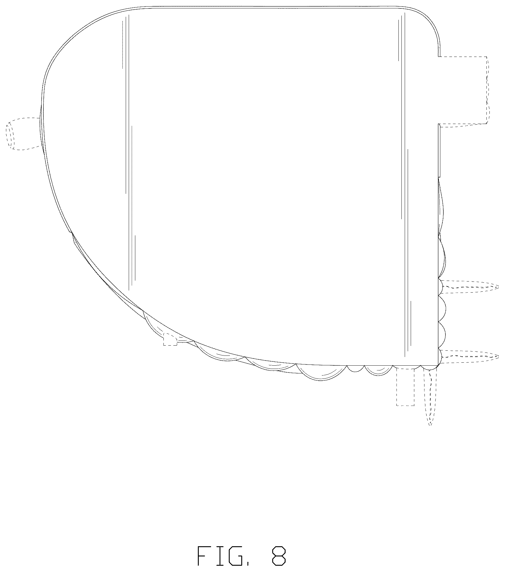Patent USD1077116 Figure 8 – Bouncy castle