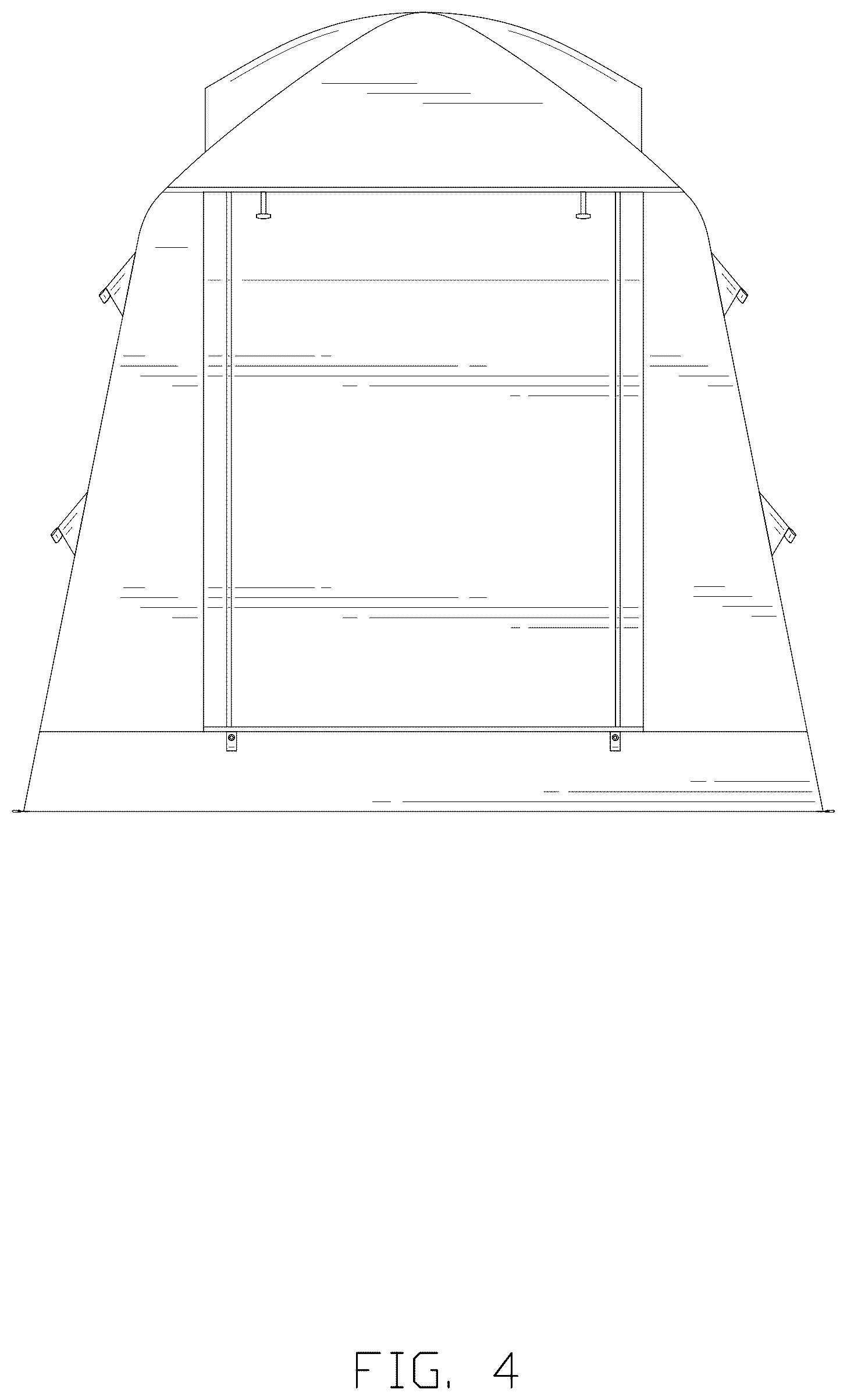 Patent USD1077117 Figure 4 – Tent