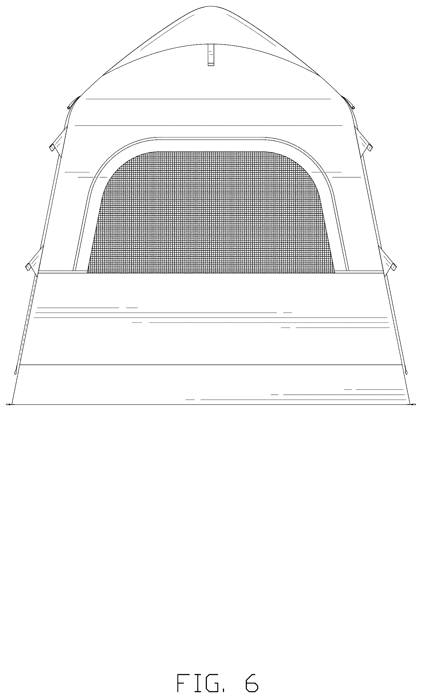 Patent USD1077117 Figure 6 – Tent