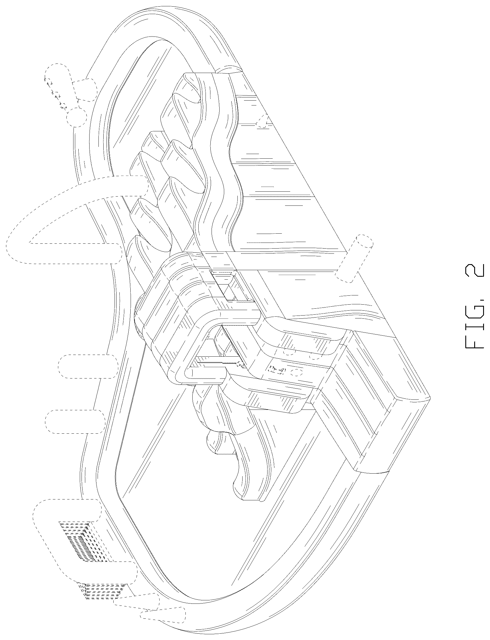Patent USD1077118 Figure 2 – Bouncy castle