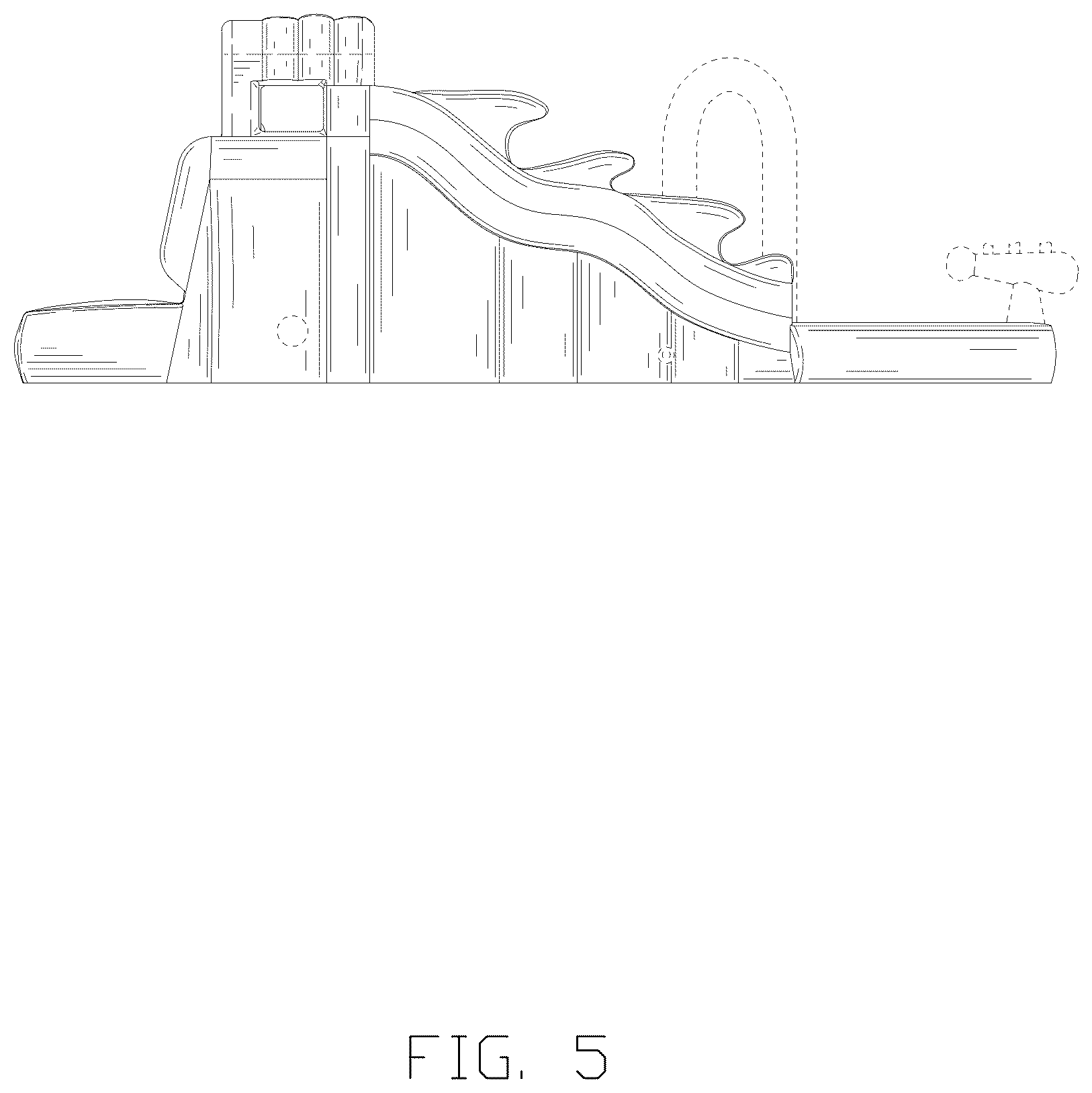 Patent USD1077118 Figure 5 – Bouncy castle