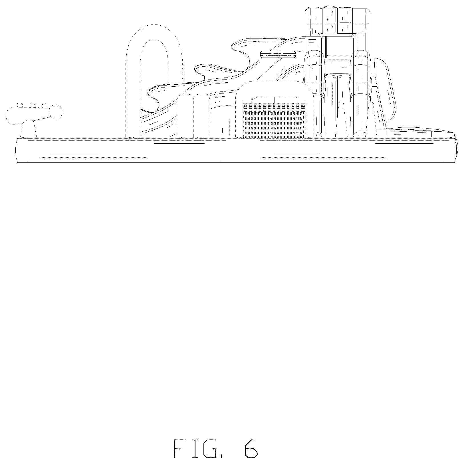 Patent USD1077118 Figure 6 – Bouncy castle