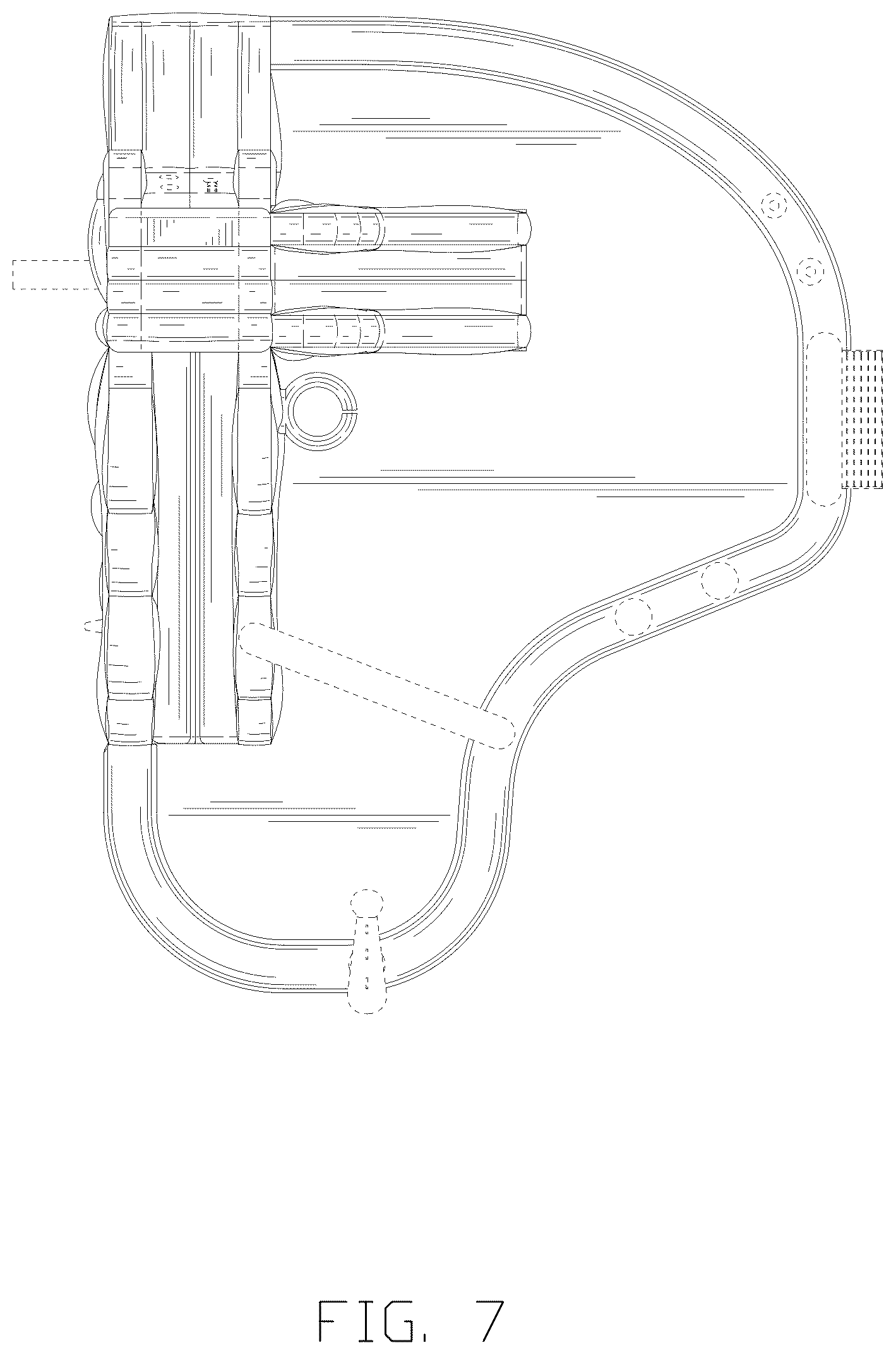 Patent USD1077118 Figure 7 – Bouncy castle