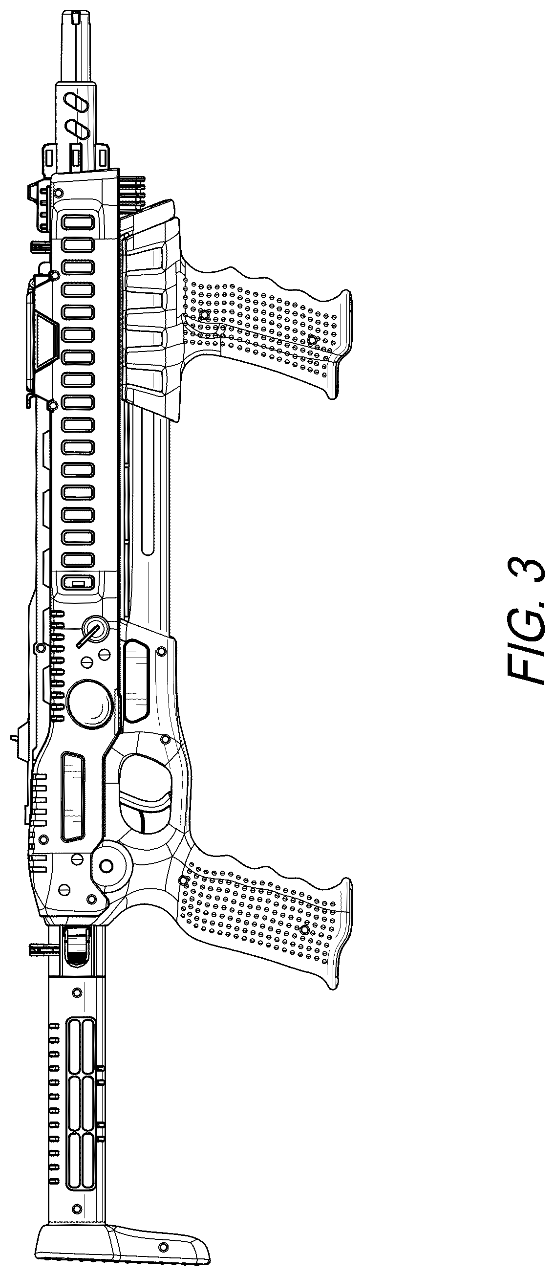 Patent USD1077119 Figure 3 – Bug killing gun