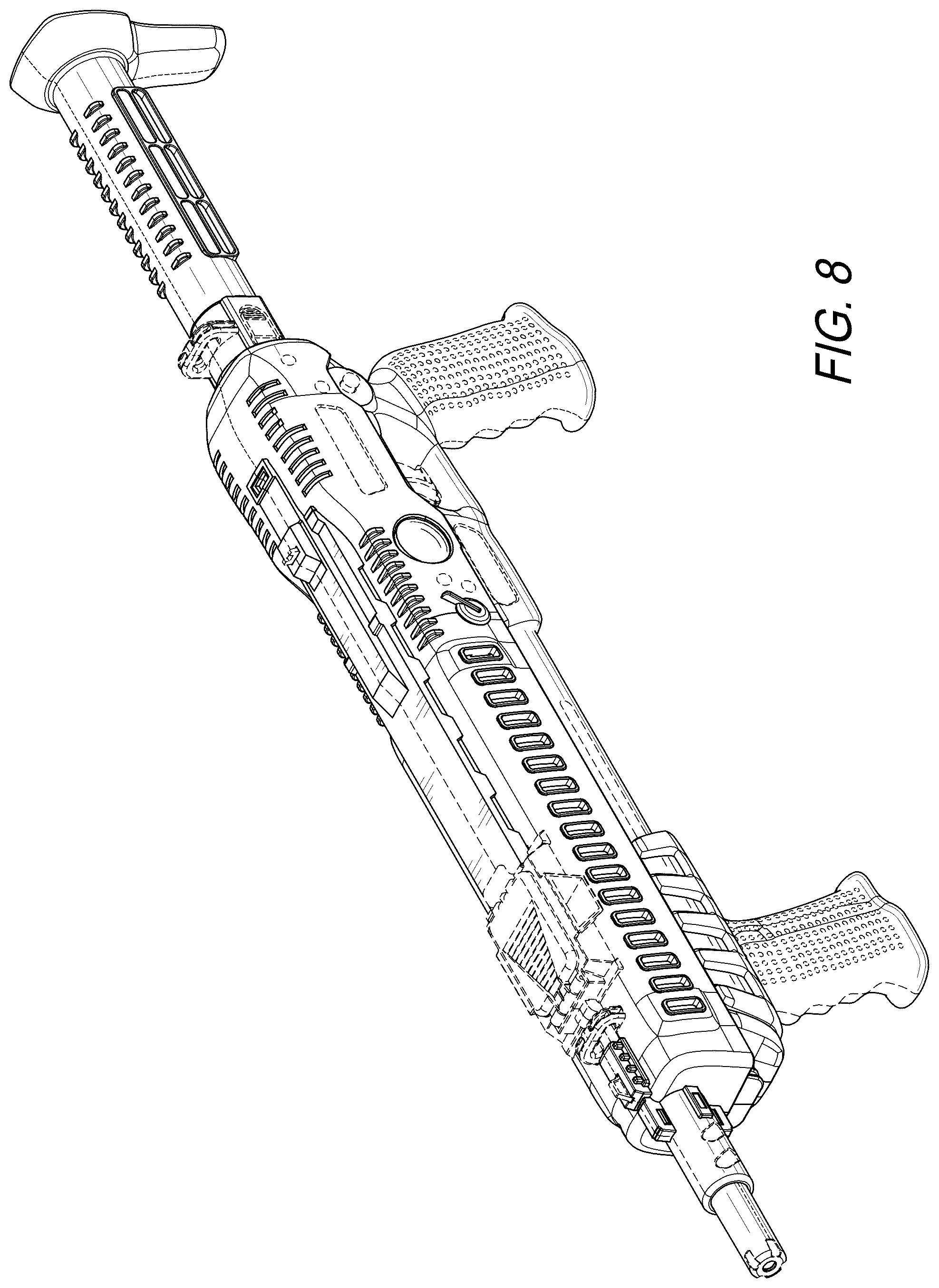 Patent USD1077119 Figure 6 – Bug killing gun