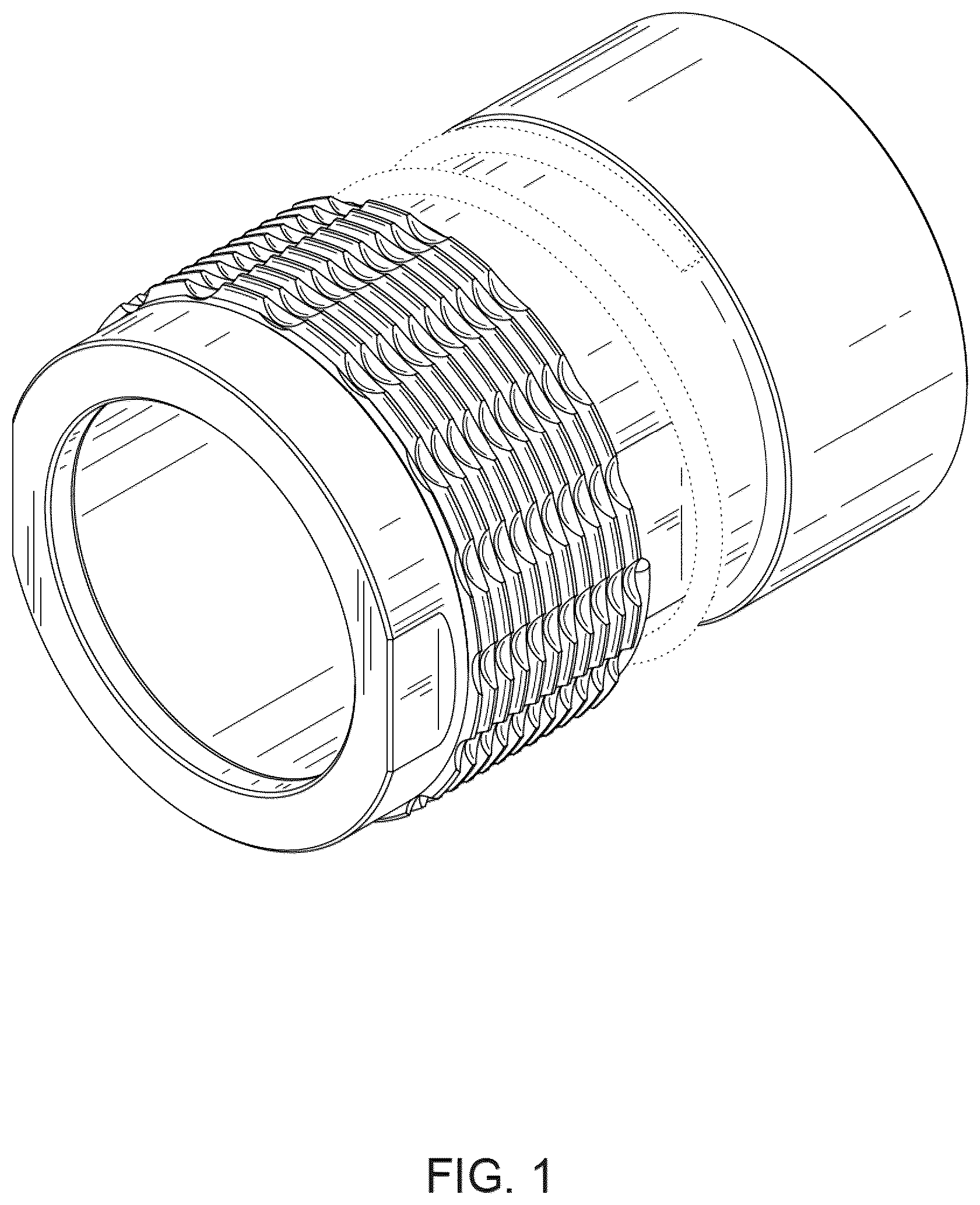 Patent USD1077120 Figure 1 – Barrel nut assembly