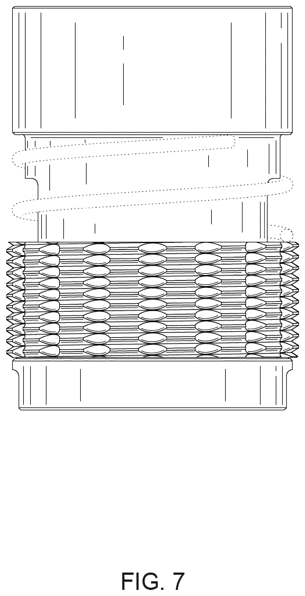 Patent USD1077120 Figure 5 – Barrel nut assembly