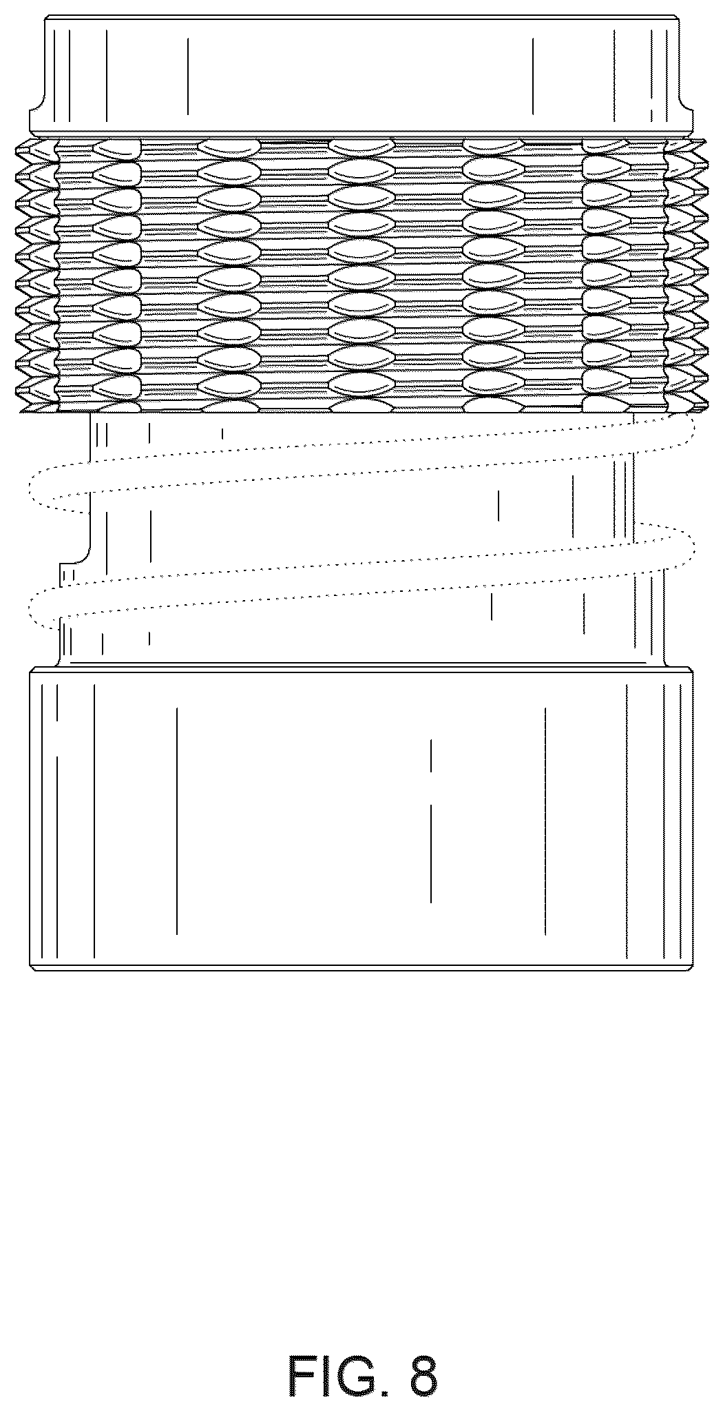 Patent USD1077120 Figure 6 – Barrel nut assembly