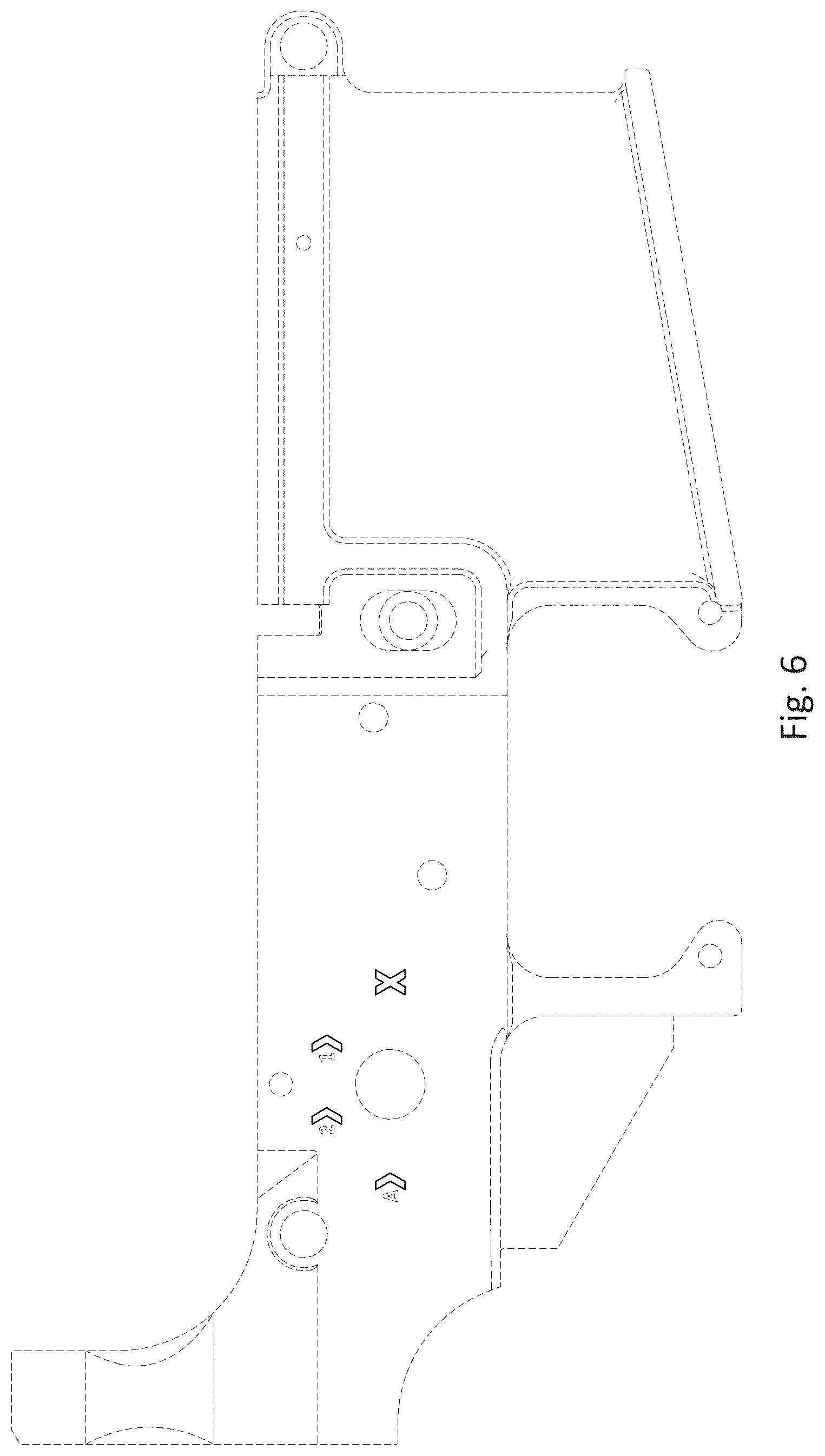 Patent USD1077122 Figure 6 – Firearm lower receiver