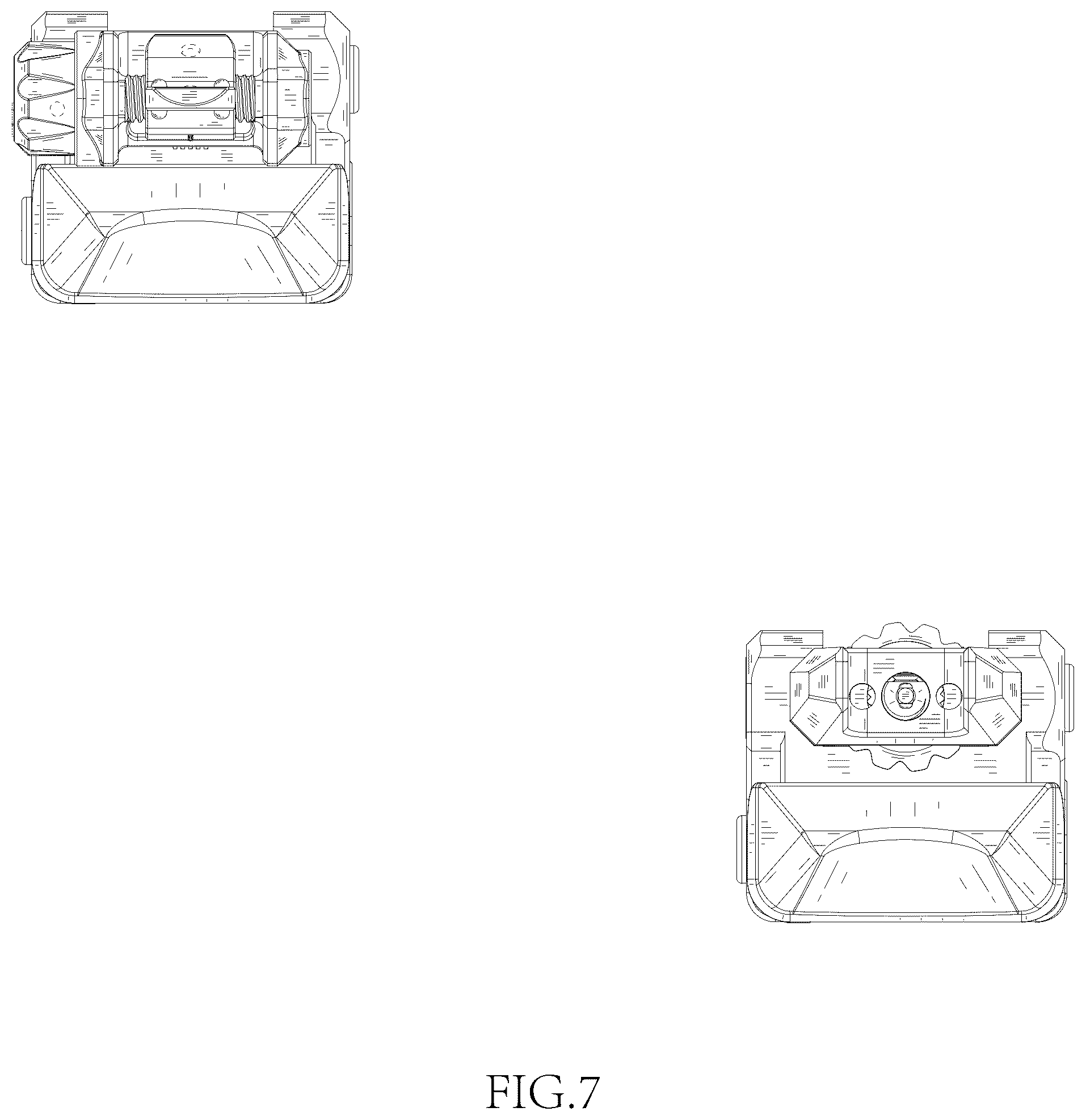 Patent USD1077124 Figure 7 – Flip up sight set