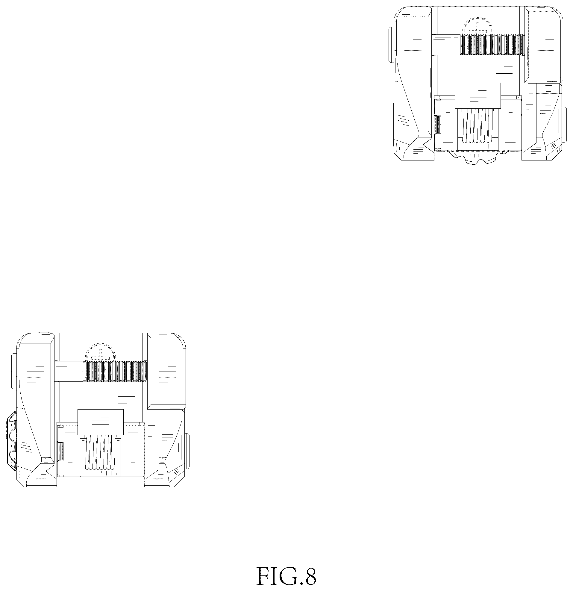 Patent USD1077124 Figure 8 – Flip up sight set