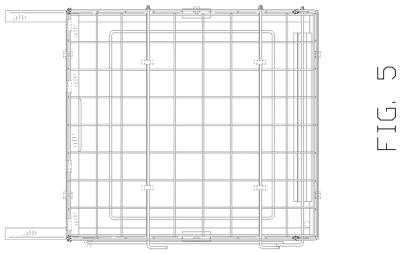 Patent USD1077126 Figure 5 – Animal trapping cage