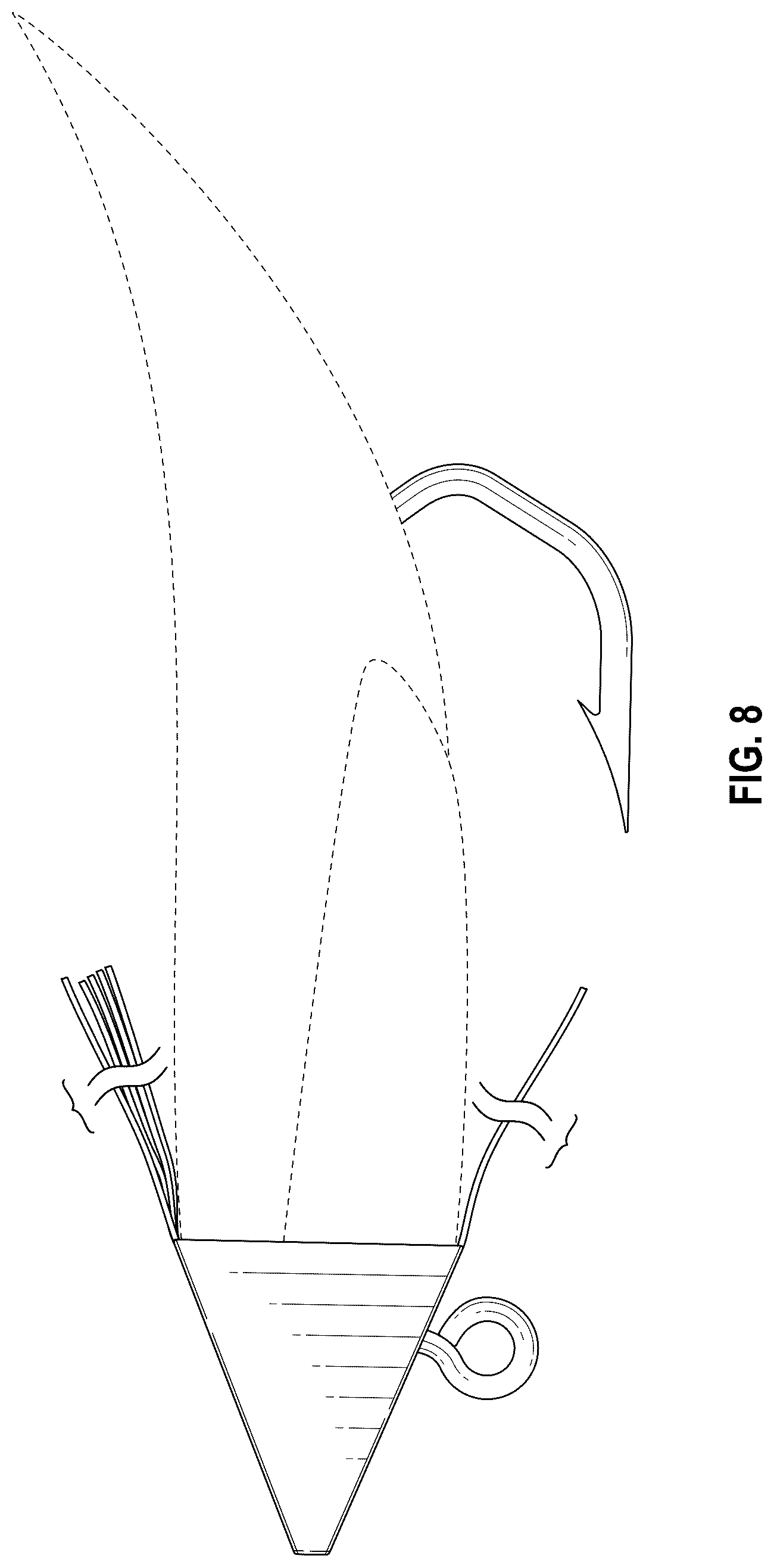 Patent USD1077131 Figure 8 – Jig head