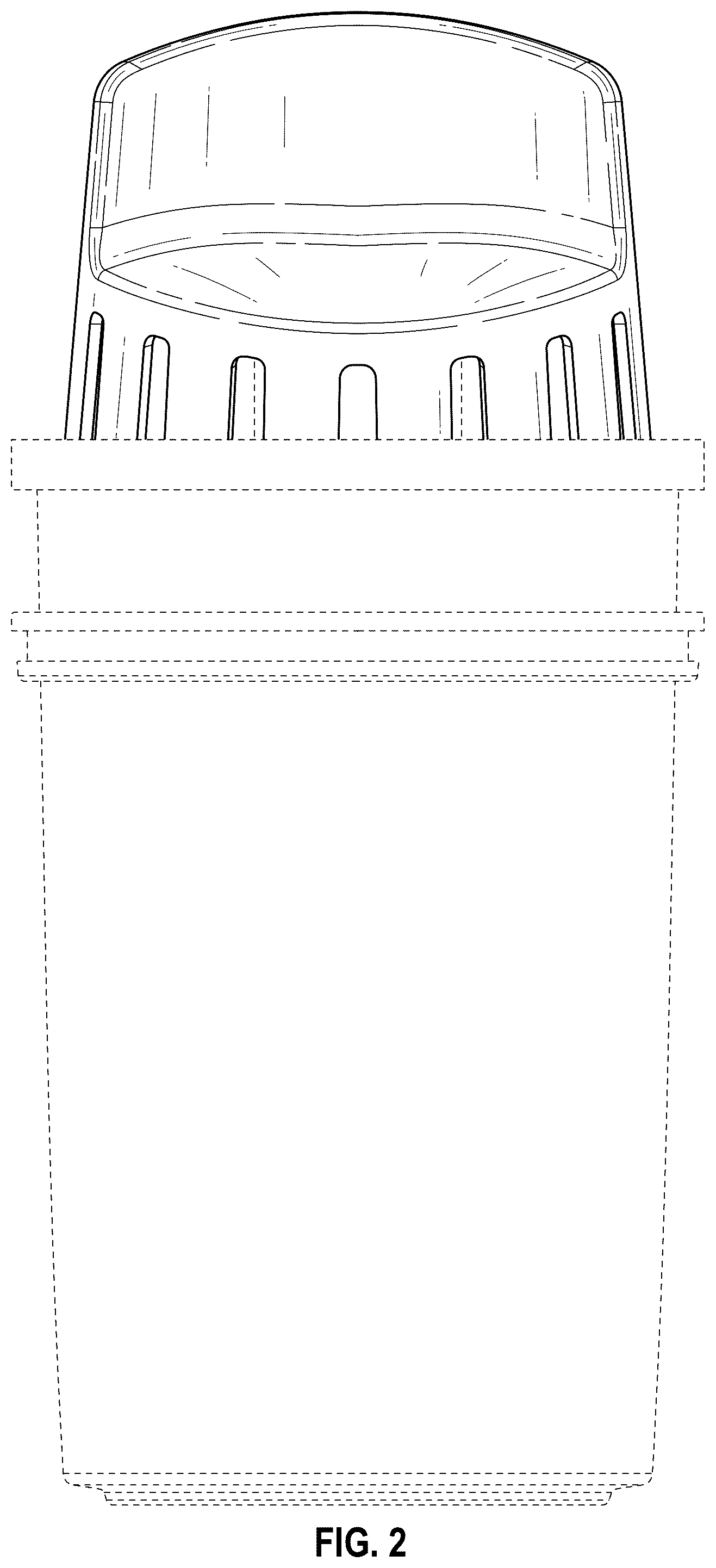 Patent USD1077132 Figure 2 – Filter cartridge