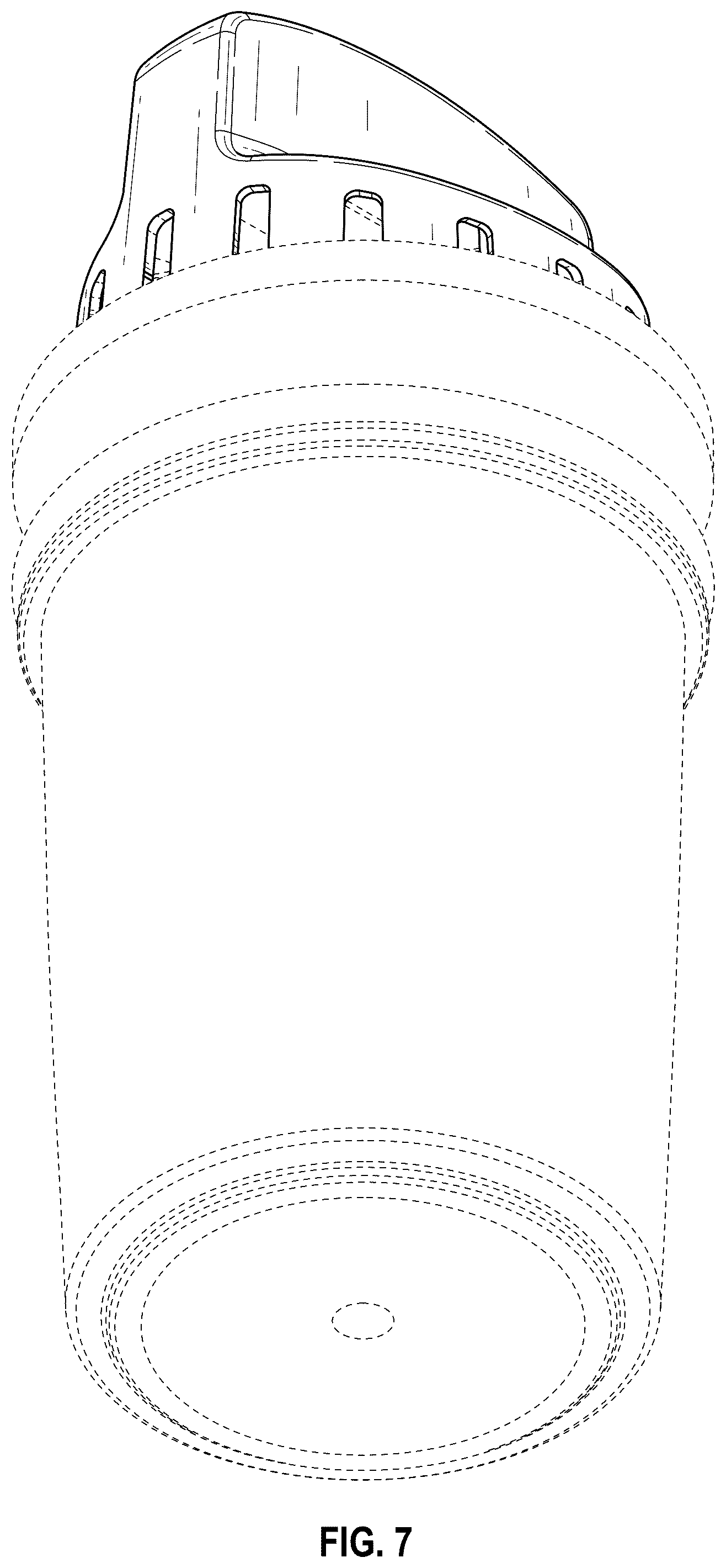 Patent USD1077132 Figure 7 – Filter cartridge