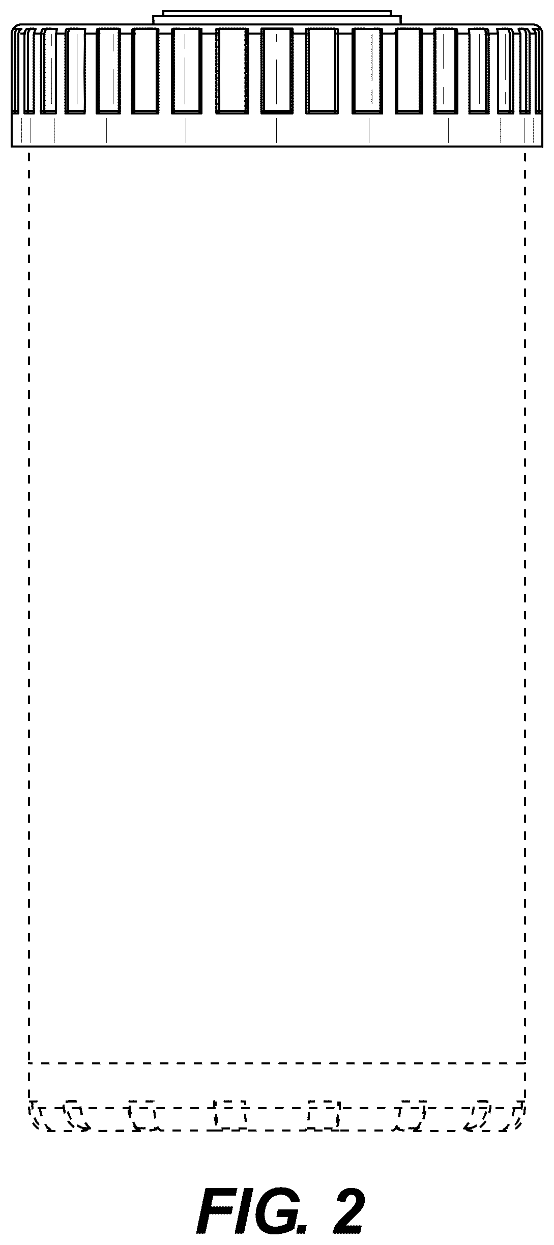 Patent USD1077133 Figure 2 – Filter cartridge