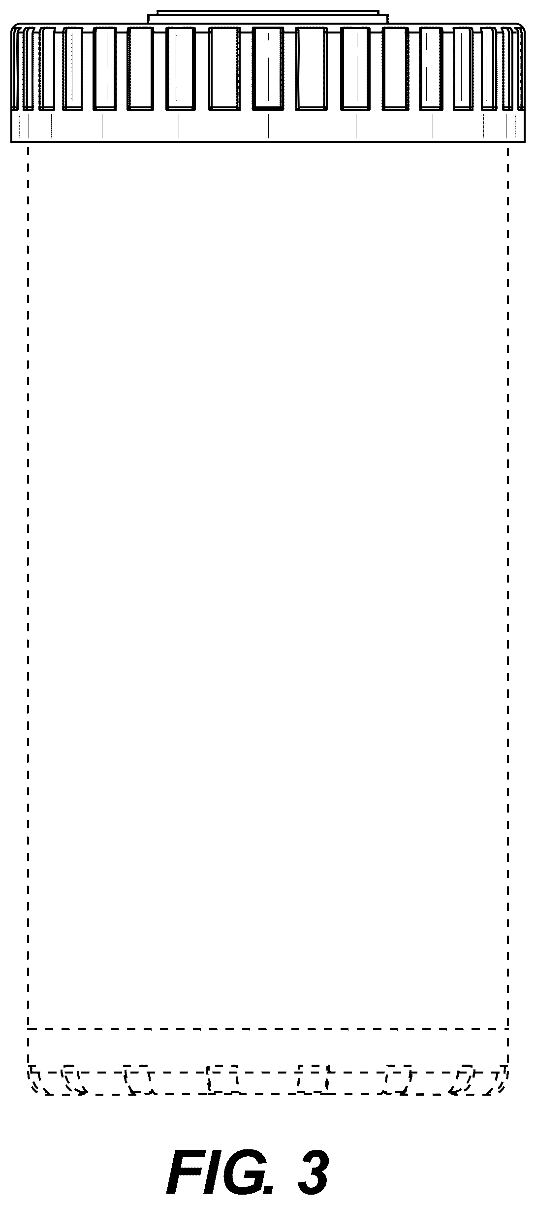 Patent USD1077133 Figure 3 – Filter cartridge