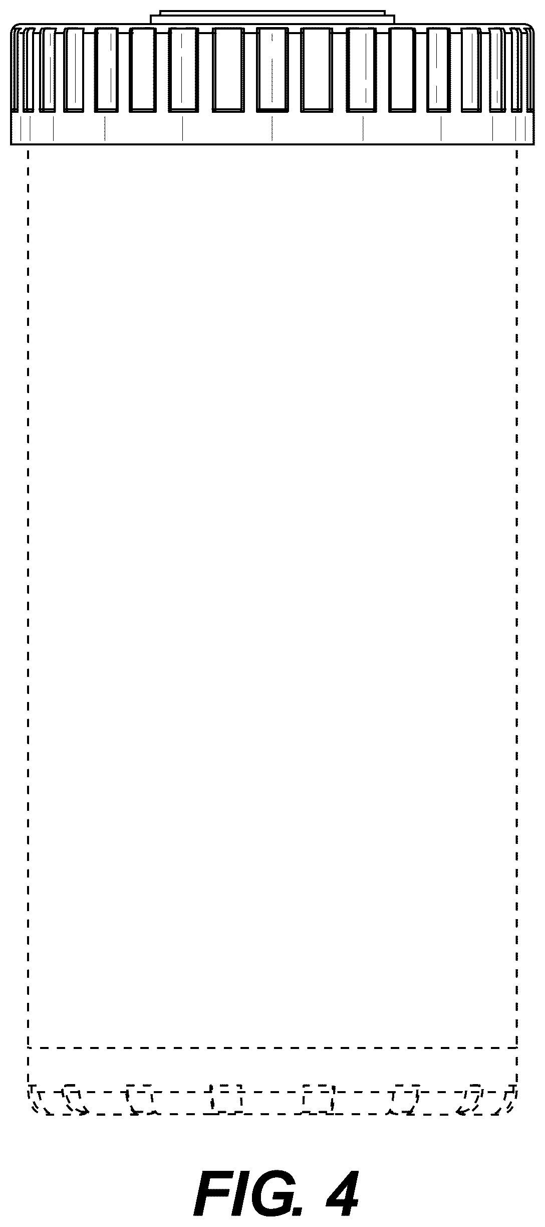 Patent USD1077133 Figure 4 – Filter cartridge
