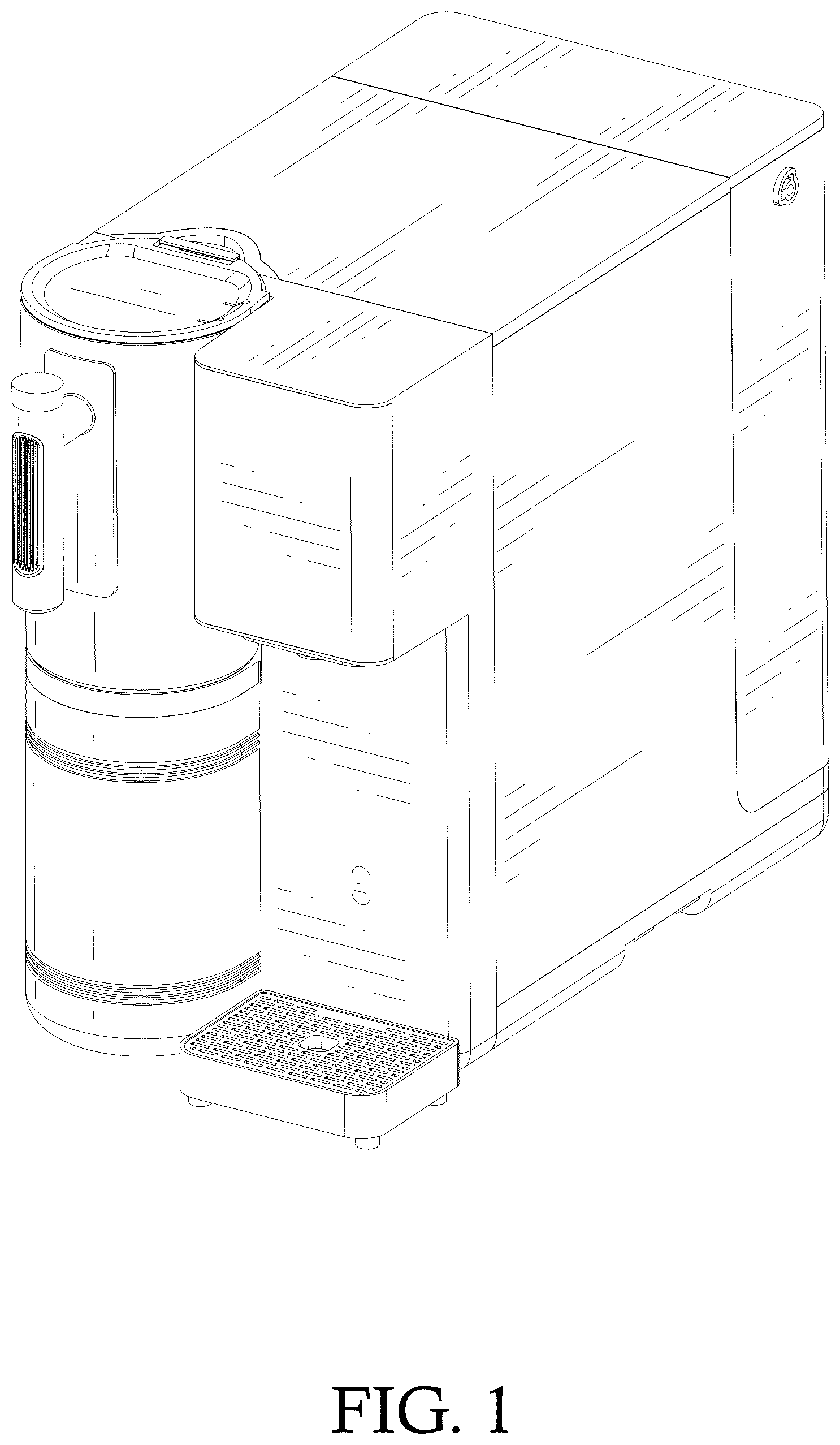 Patent USD1077134 — Water purifier — Figure 1