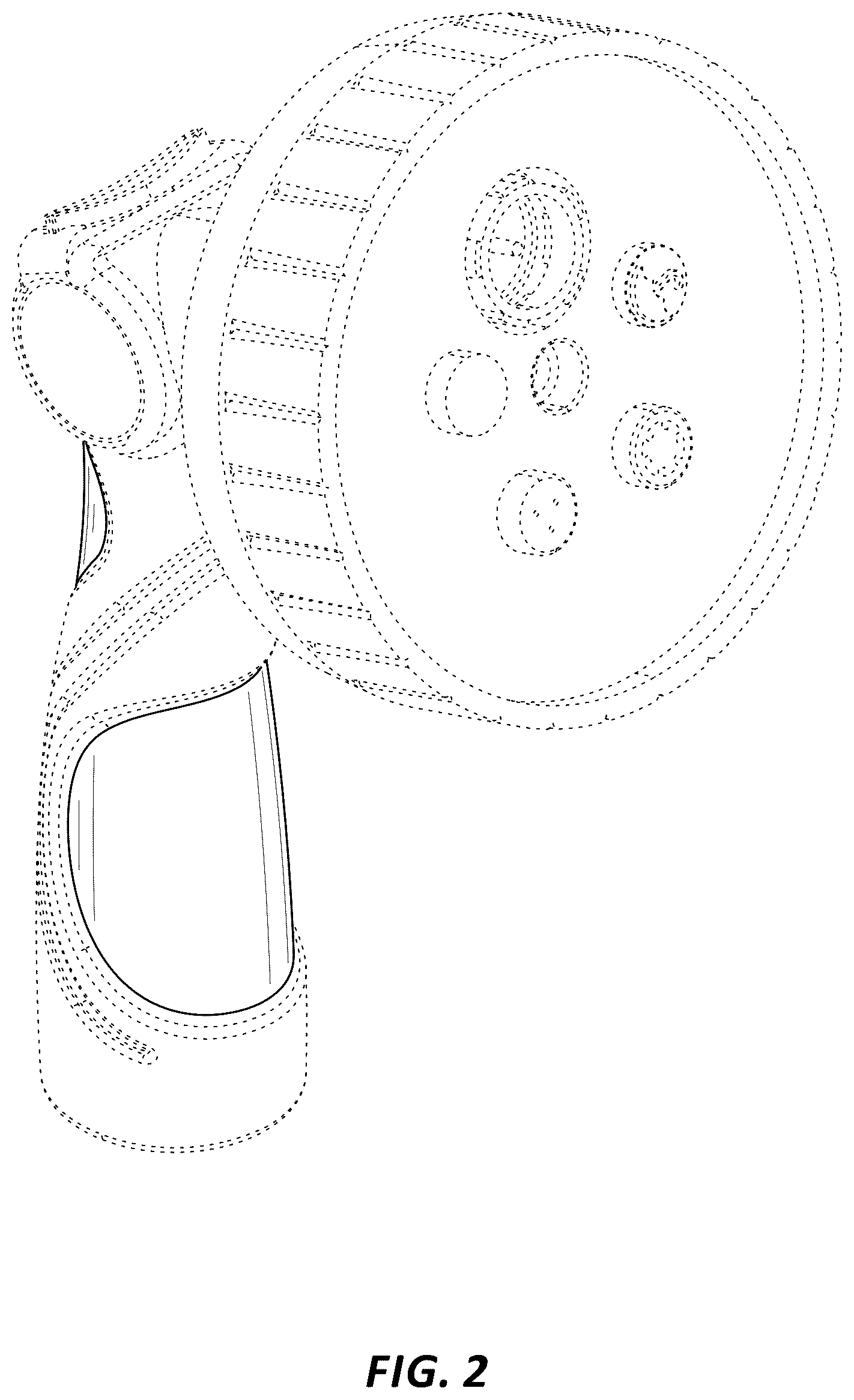 Patent USD1077136 Figure 2 – Watering device