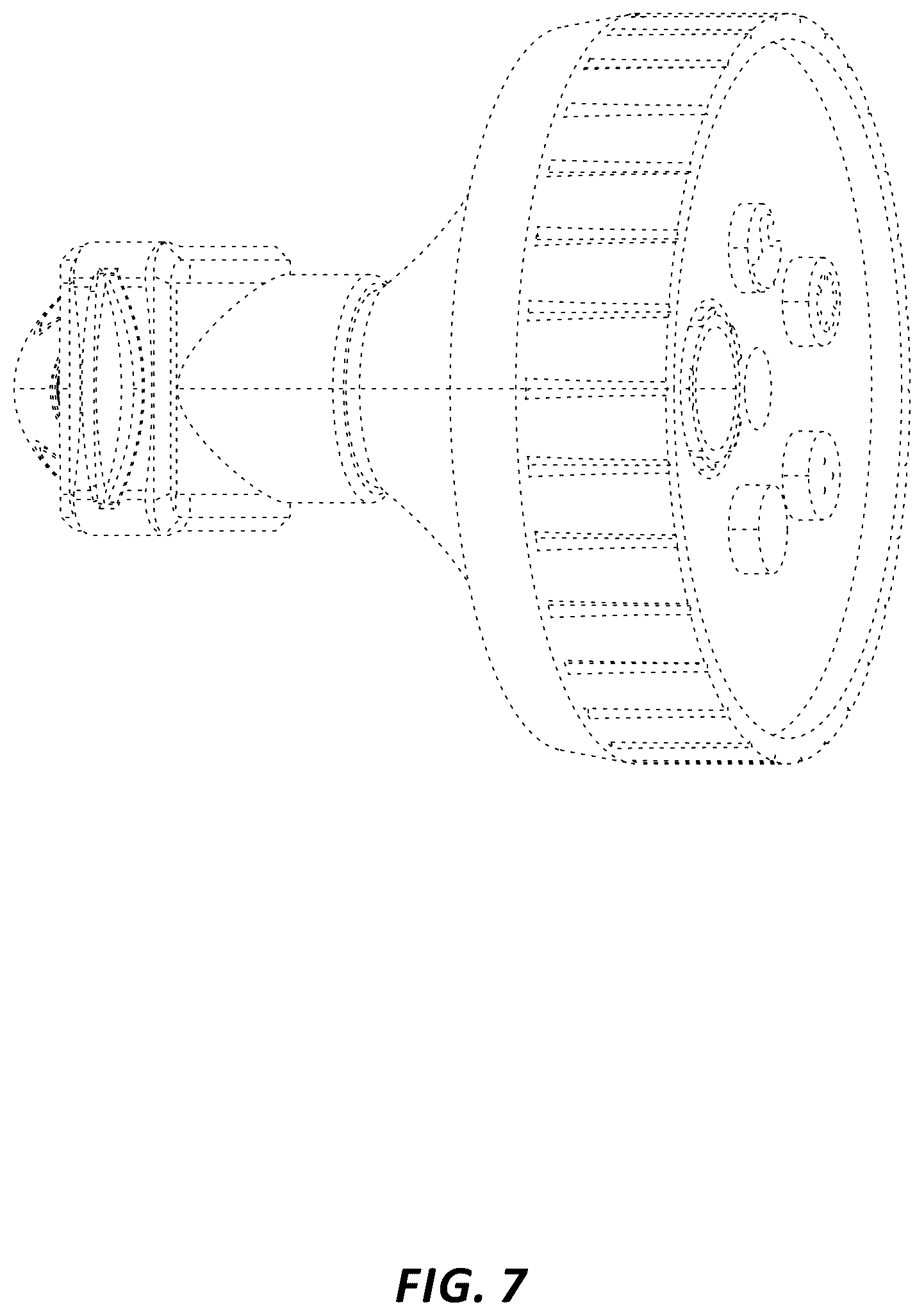 Patent USD1077136 Figure 7 – Watering device