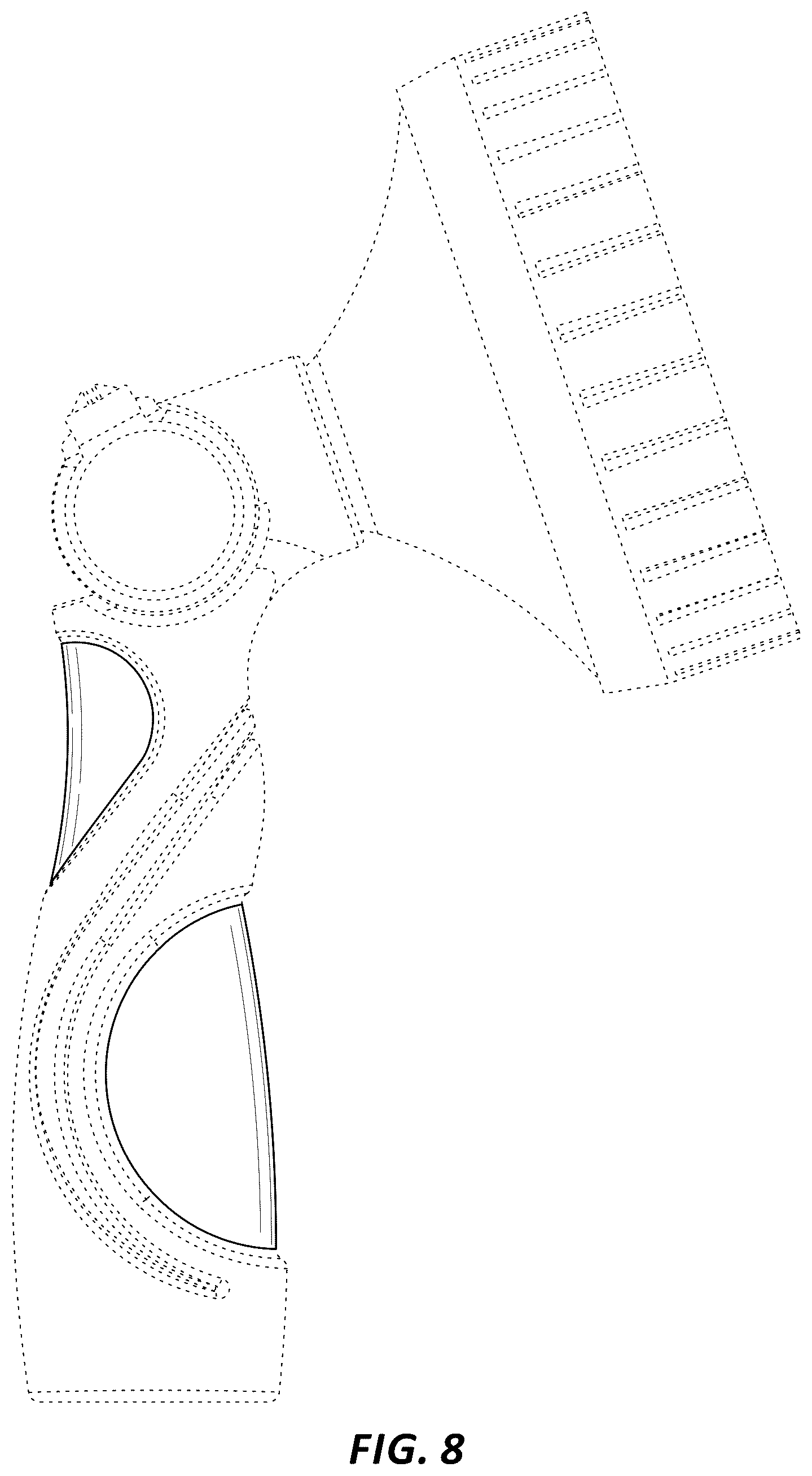 Patent USD1077136 Figure 8 – Watering device
