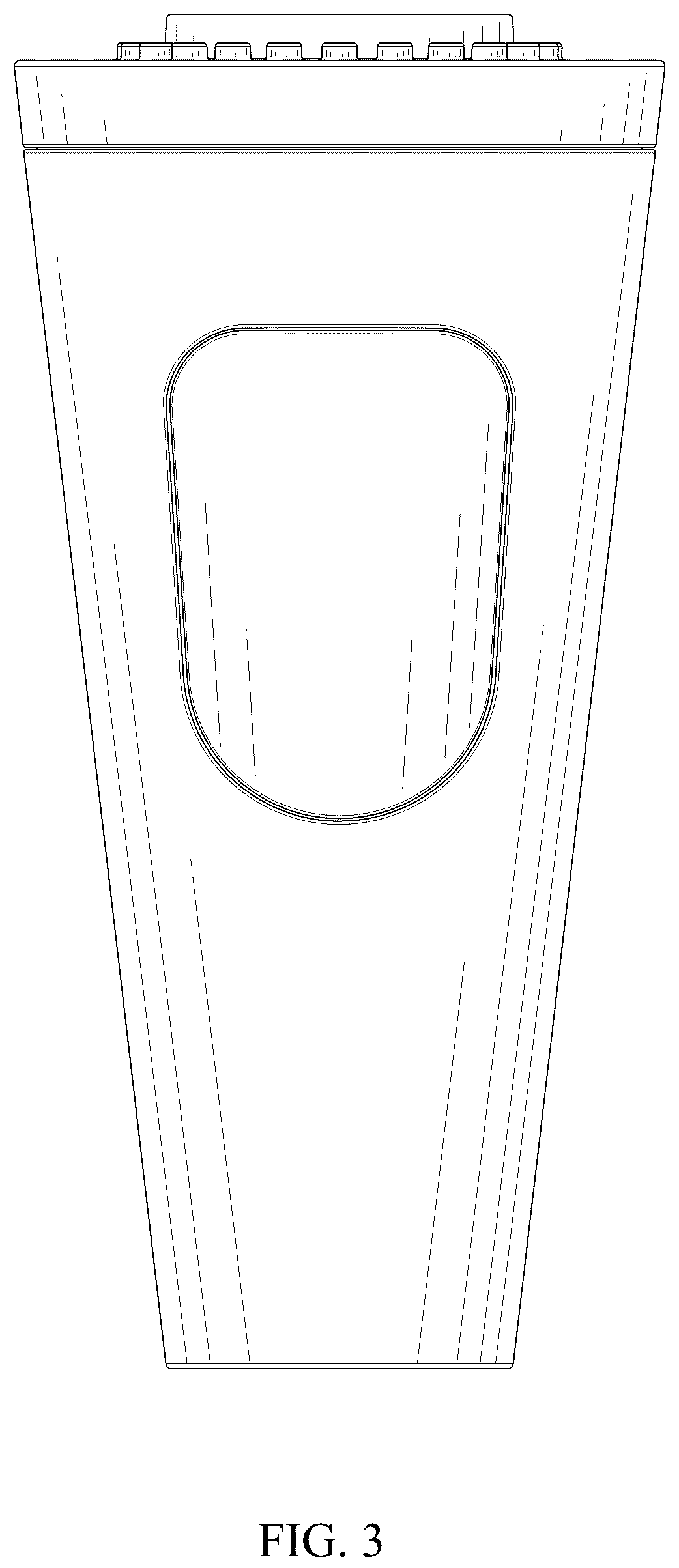 Patent USD1077140 Figure 3 – Pull-out spray head