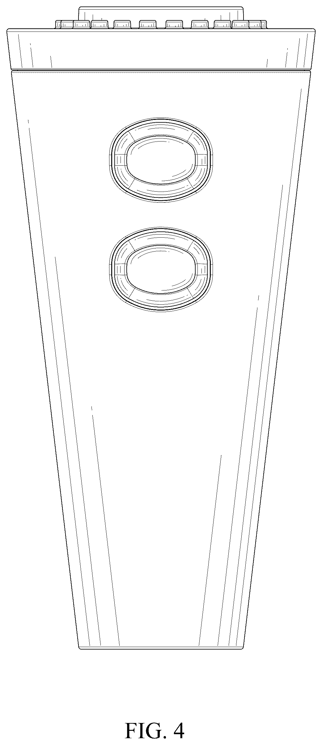Patent USD1077140 Figure 4 – Pull-out spray head