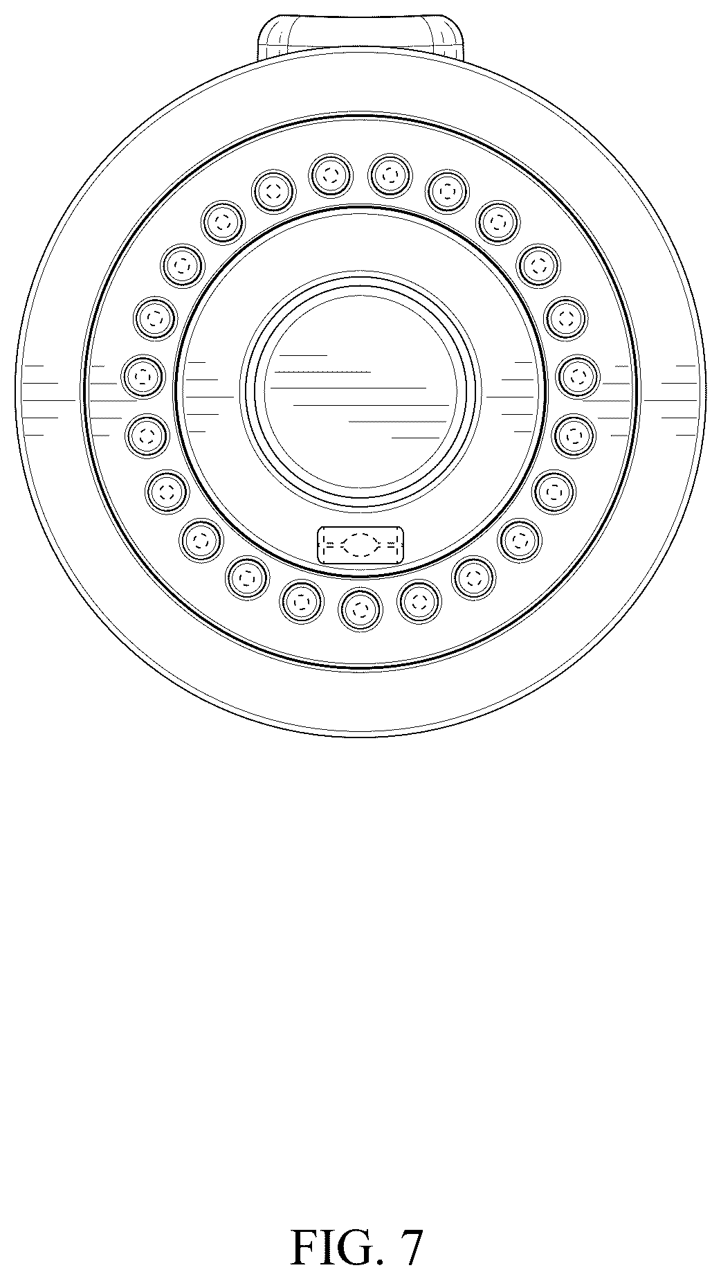 Patent USD1077140 Figure 7 – Pull-out spray head