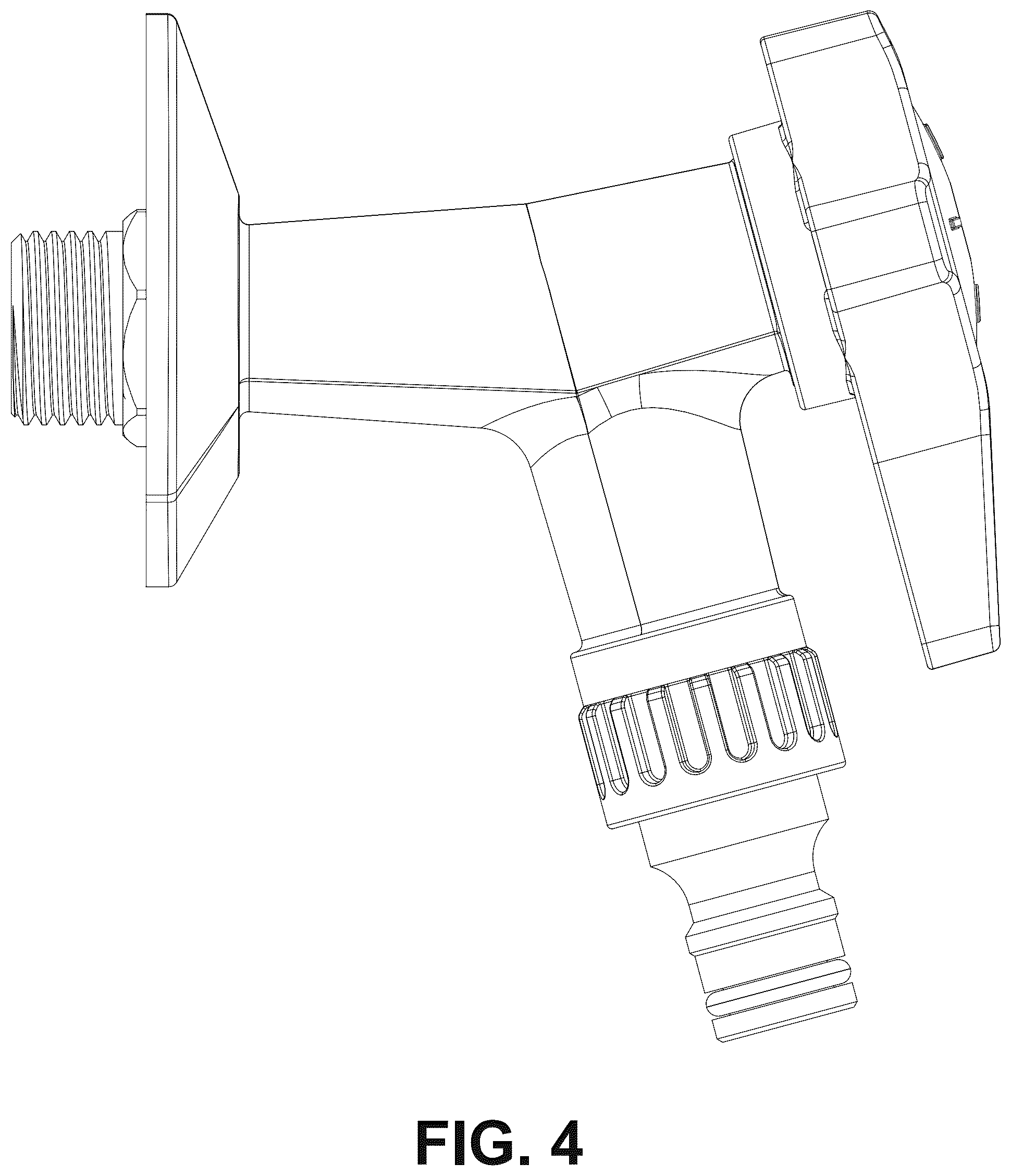 Patent USD1077141 Figure 4 – Faucet