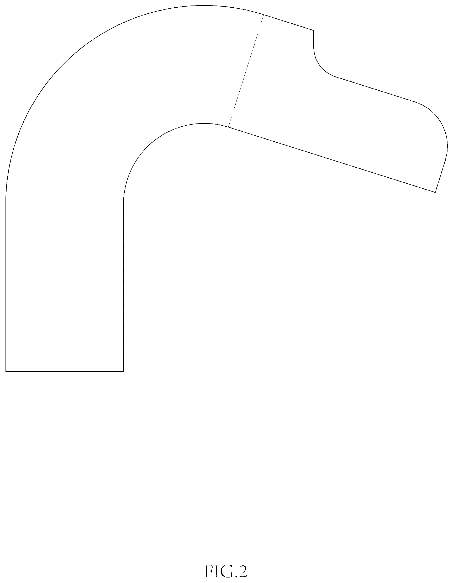 Patent USD1077142 Figure 2 – Faucet