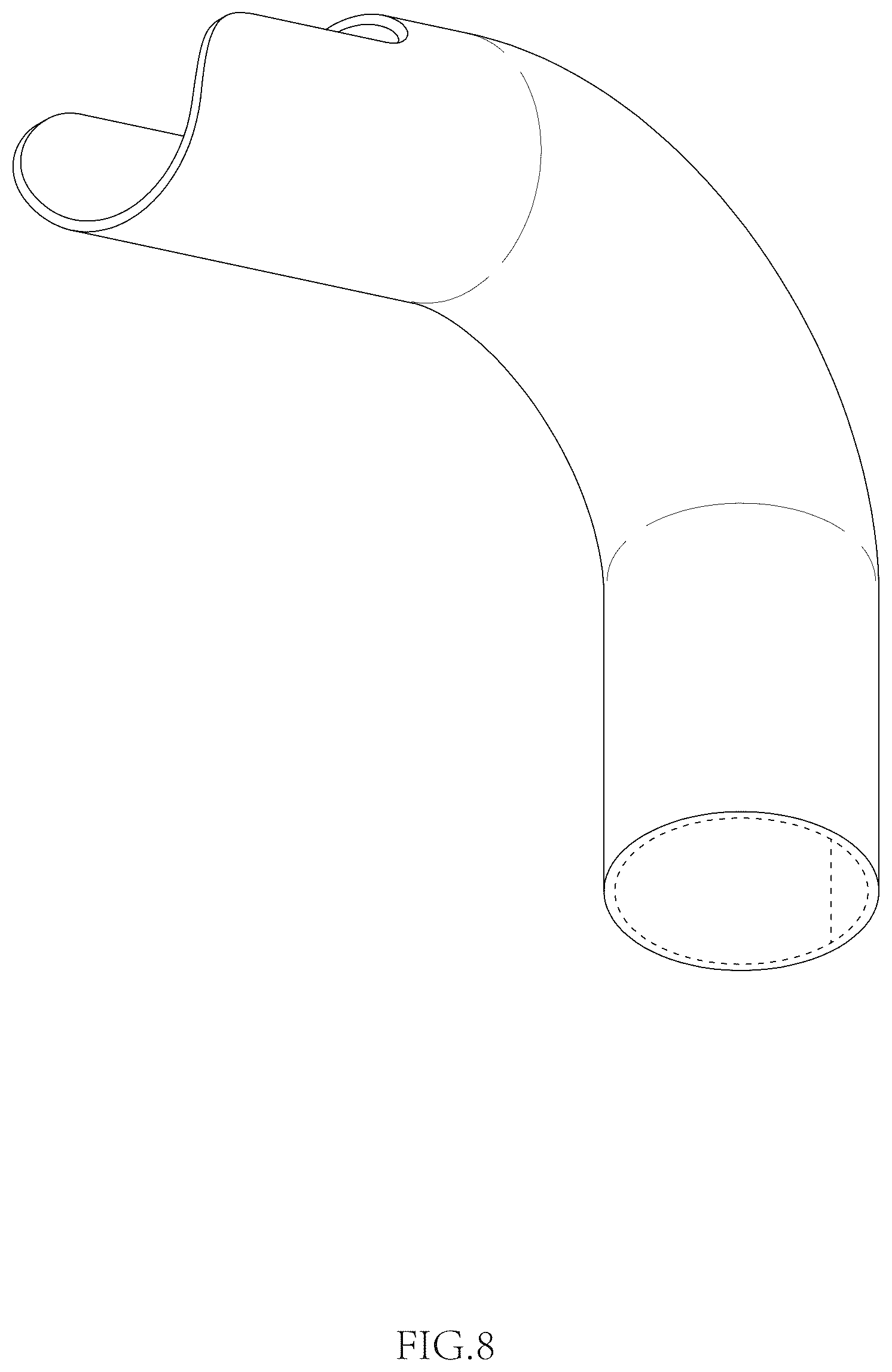 Patent USD1077142 Figure 8 – Faucet