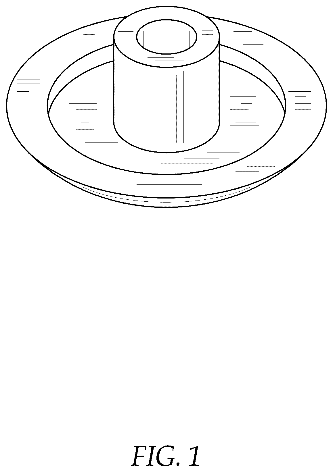 Patent USD1077144 Figure 1 – Pool aerator cover