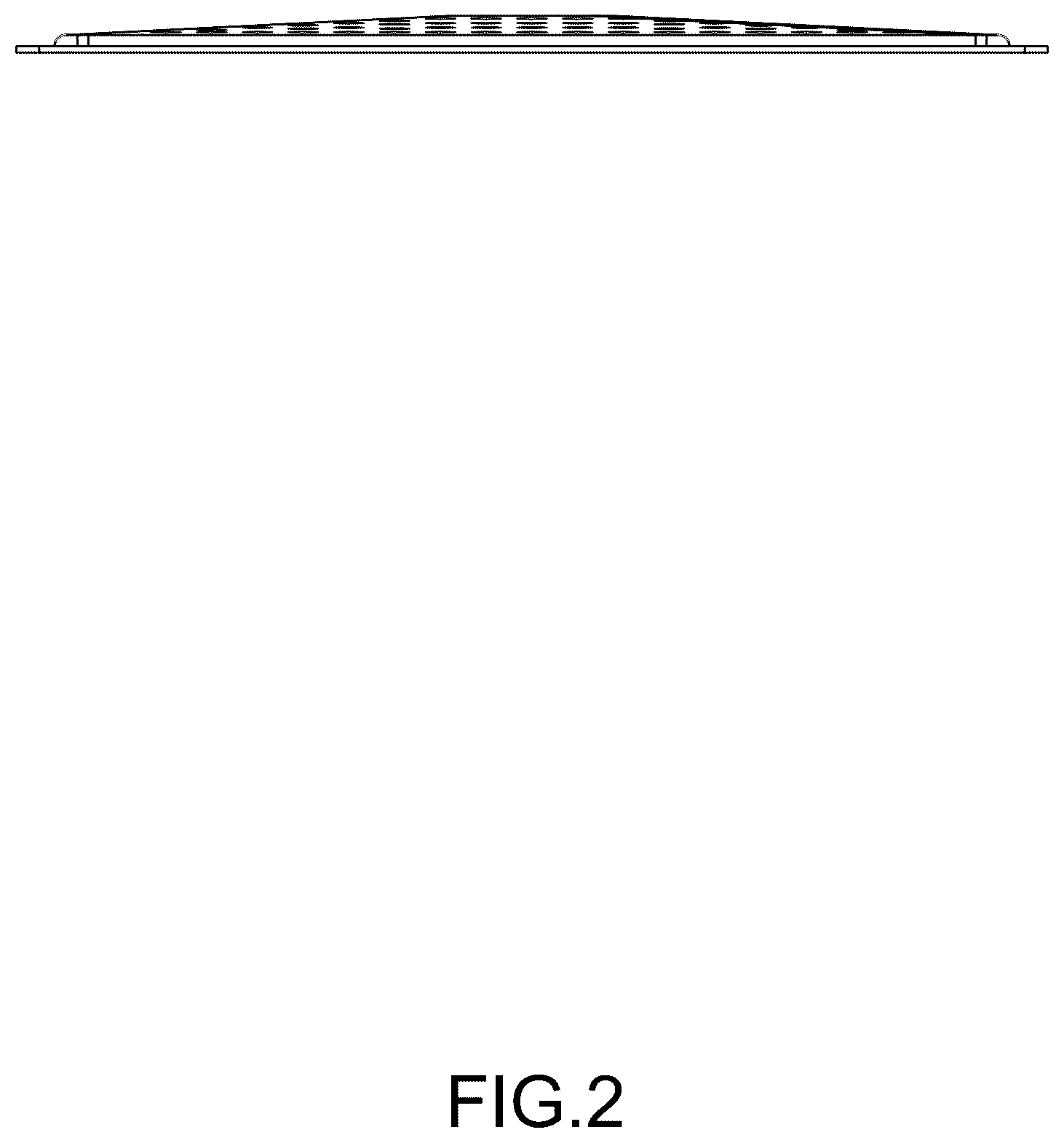 Patent USD1077145 Figure 2 – Drain cover