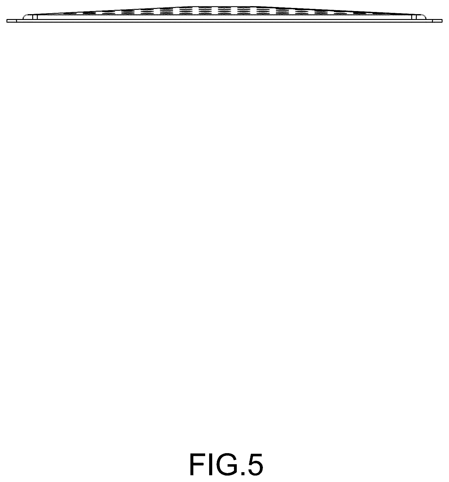 Patent USD1077145 Figure 5 – Drain cover