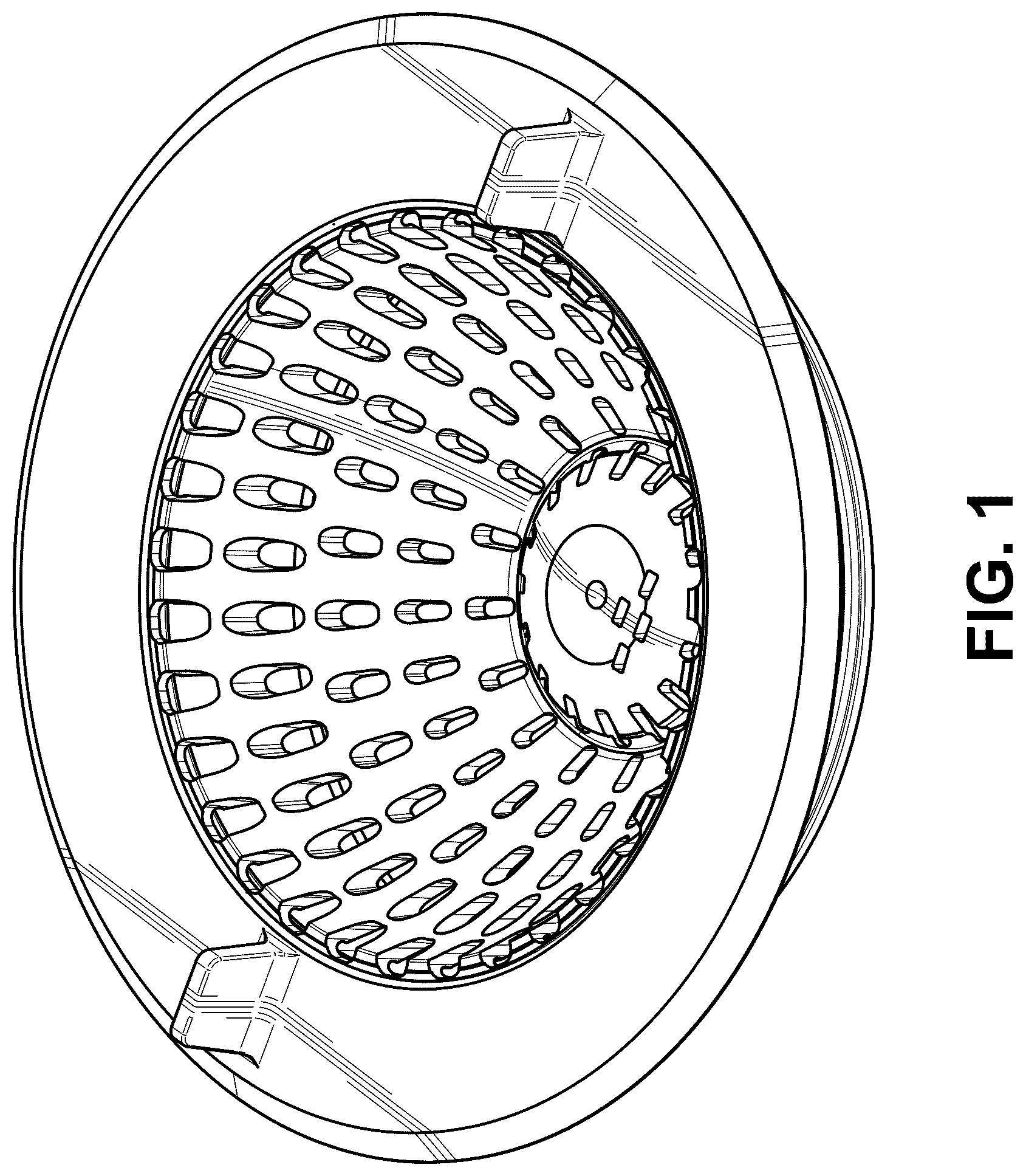 Patent USD1077146 — Drain strainer — Figure 1