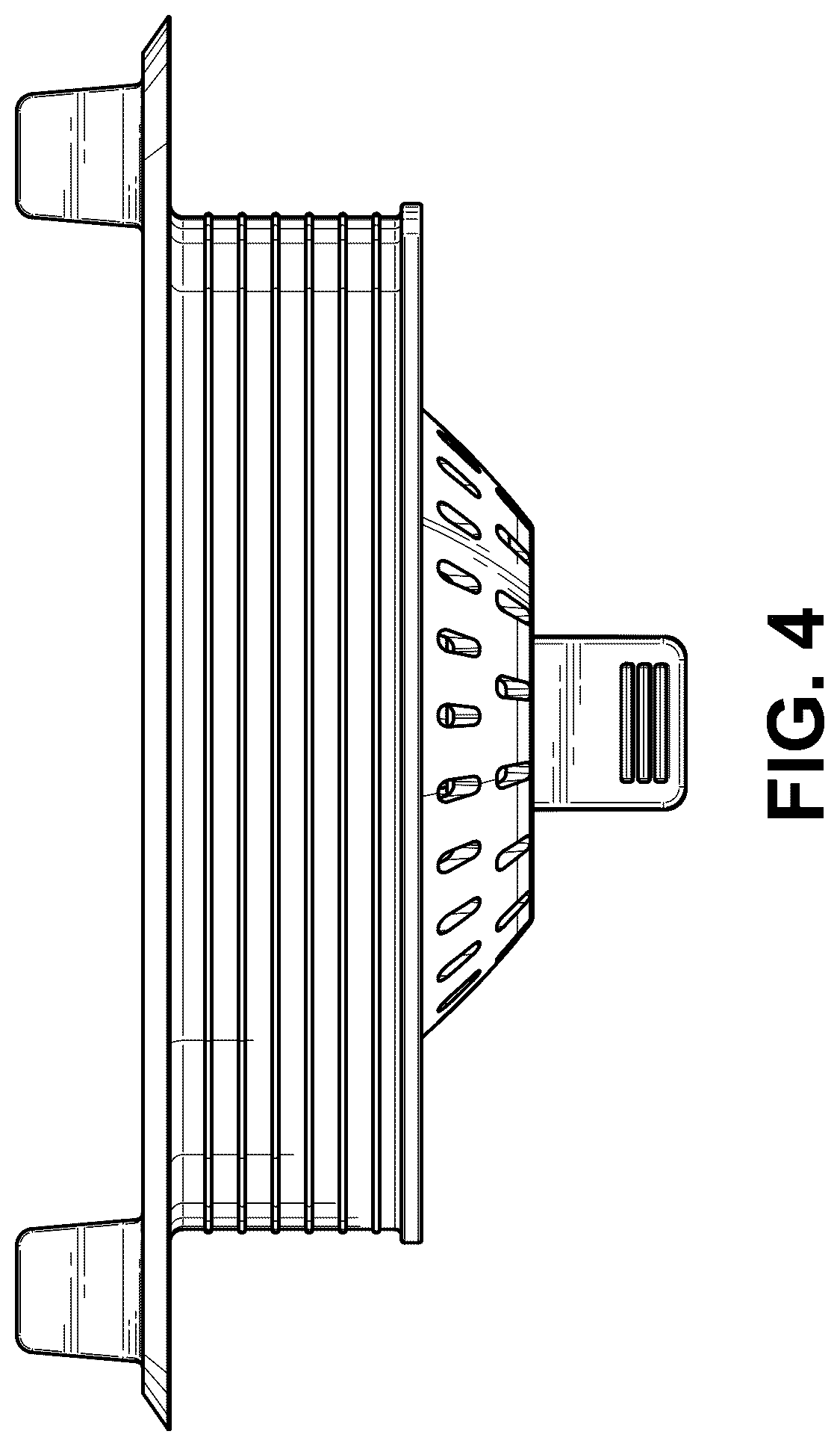 Patent USD1077146 Figure 4 – Drain strainer