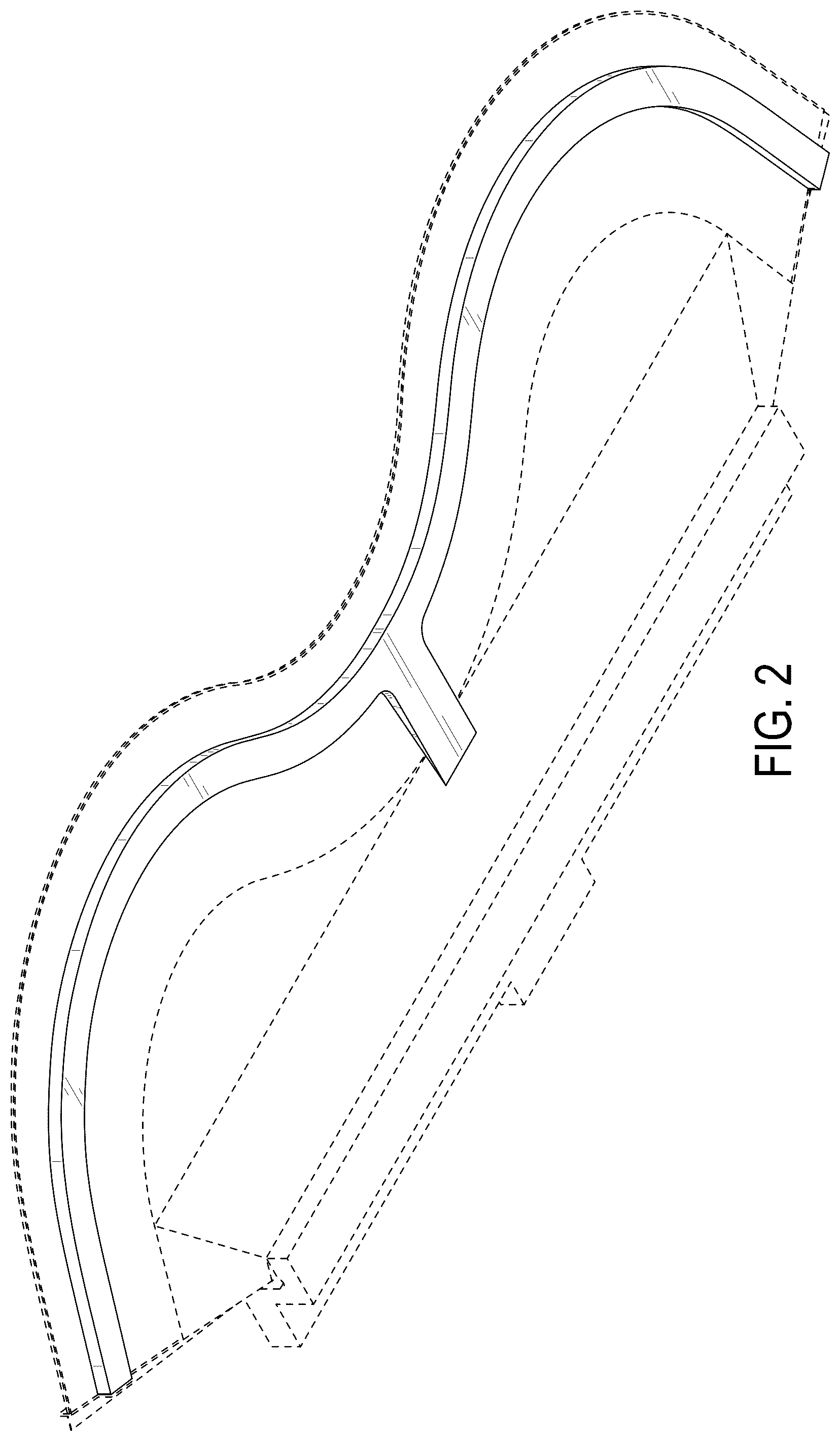 Patent USD1077147 Figure 2 – Grating for a water channel