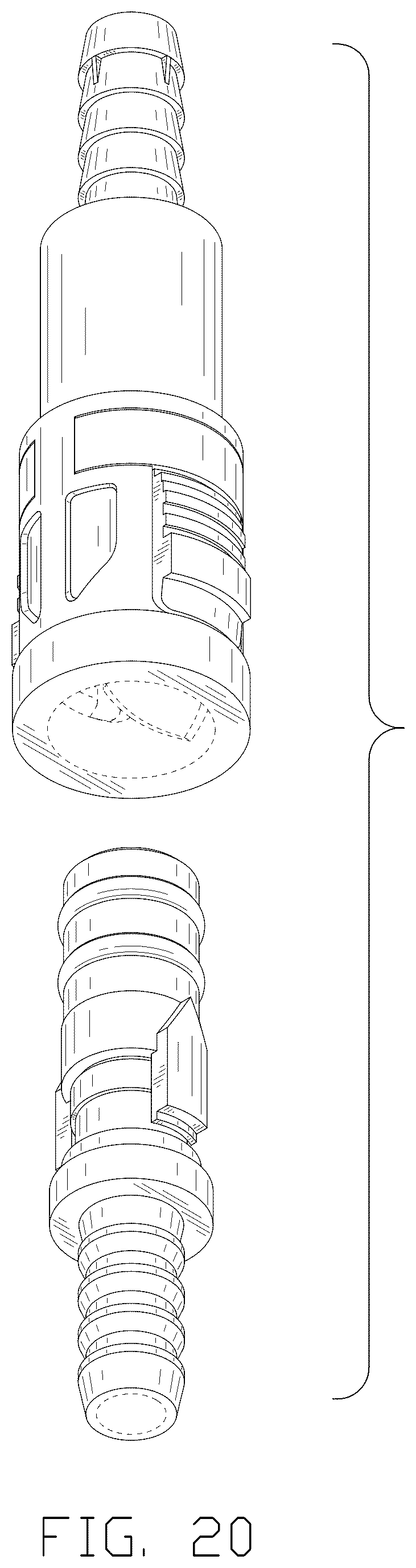 Patent USD1077148 Figure 20 – Pipe fitting set