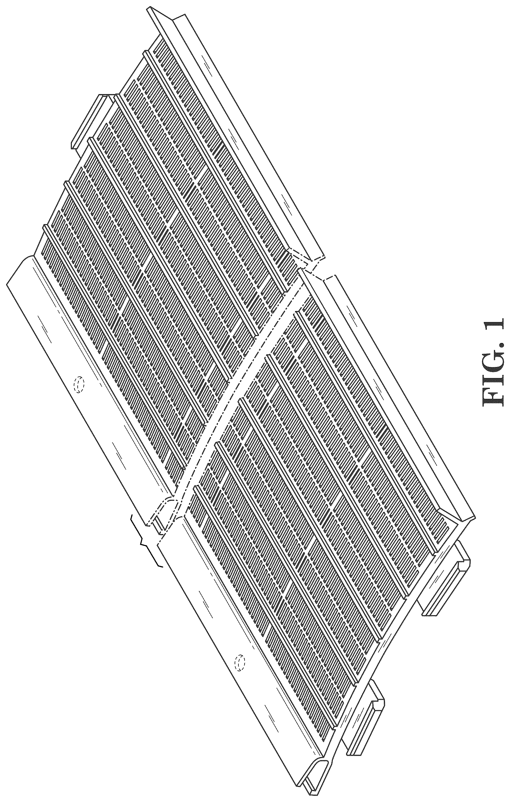 Patent USD1077151 — Gutter guard — Figure 1