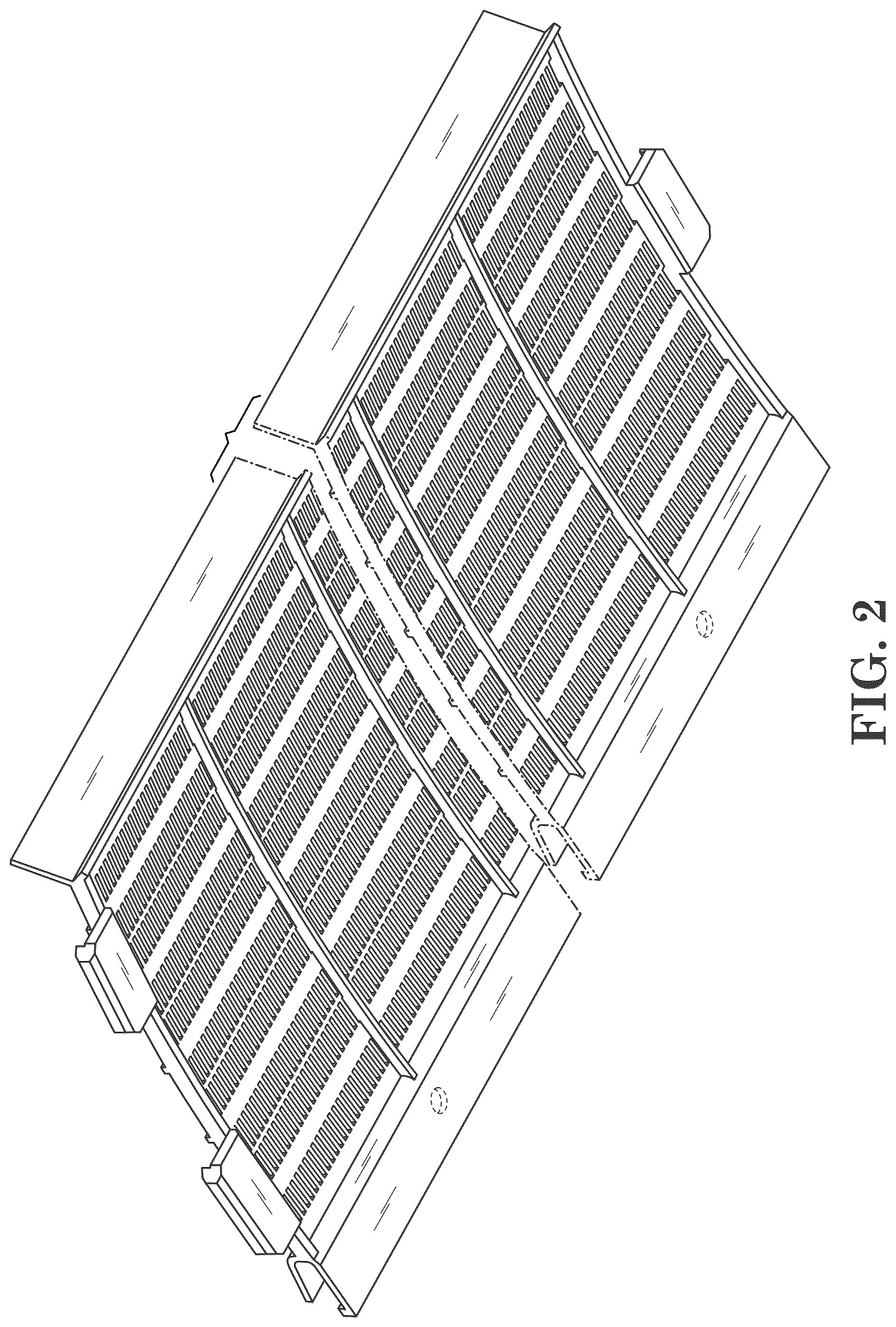 Patent USD1077151 Figure 2 – Gutter guard