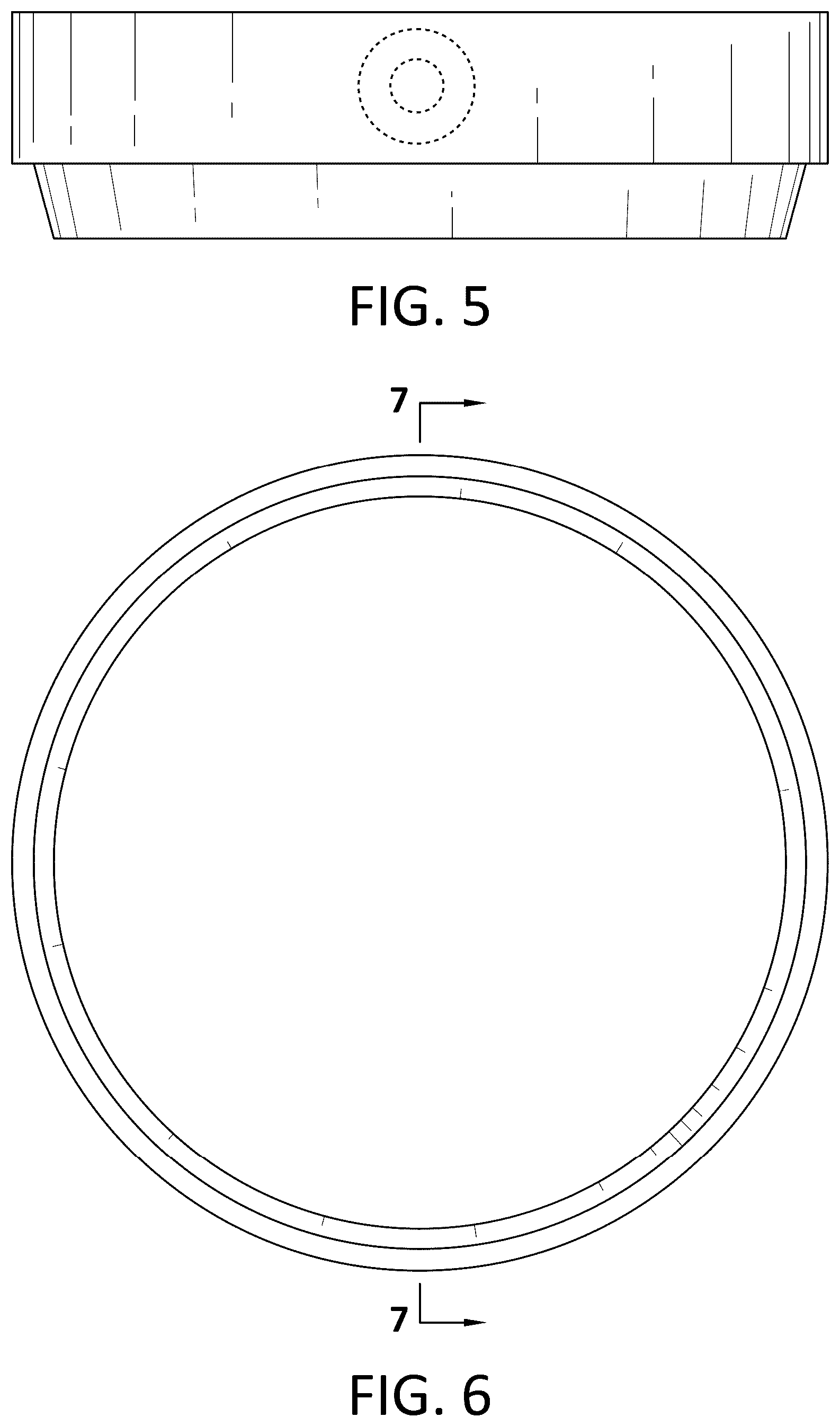 Patent USD1077152 Figure 3 – Pipe bell end ring flare device