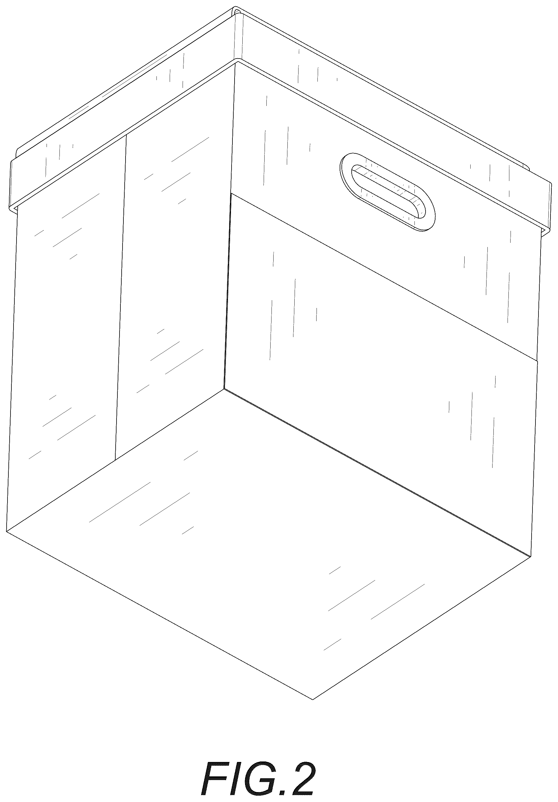 Patent USD1077154 Figure 2 – Portable toilet