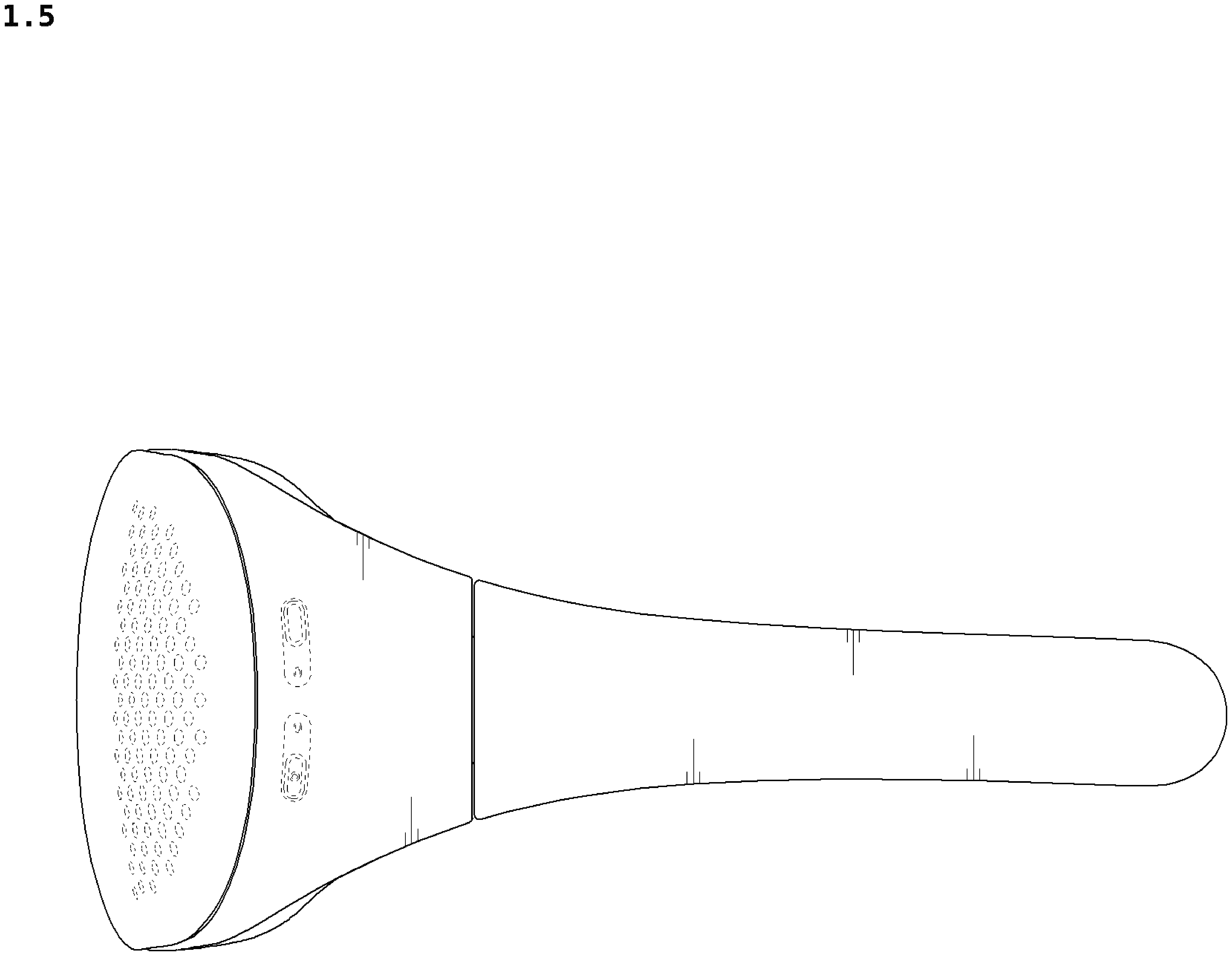 Patent USD1077157 Figure 5 – Wearable air conditioner