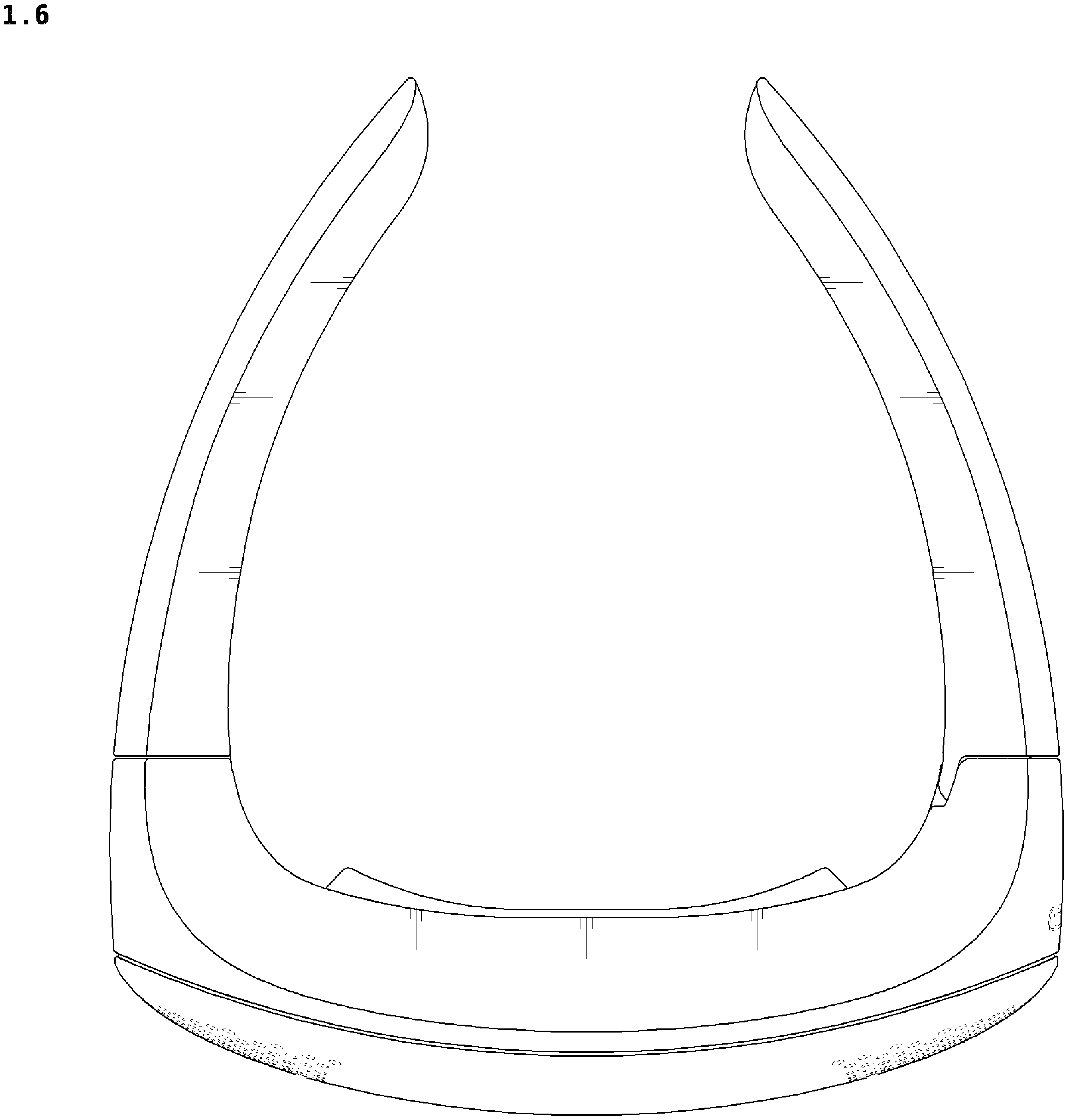 Patent USD1077157 Figure 6 – Wearable air conditioner