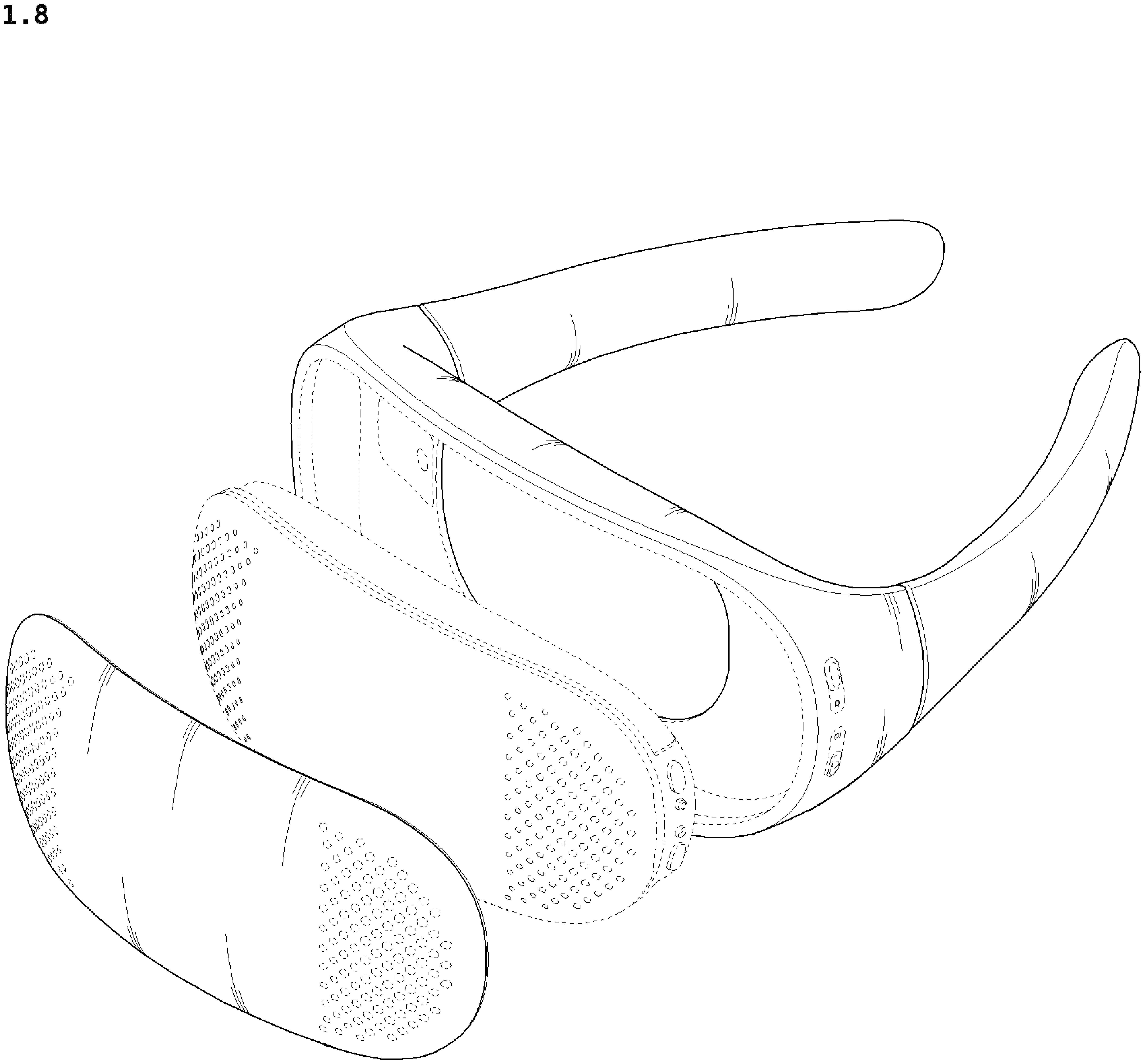 Patent USD1077157 Figure 8 – Wearable air conditioner