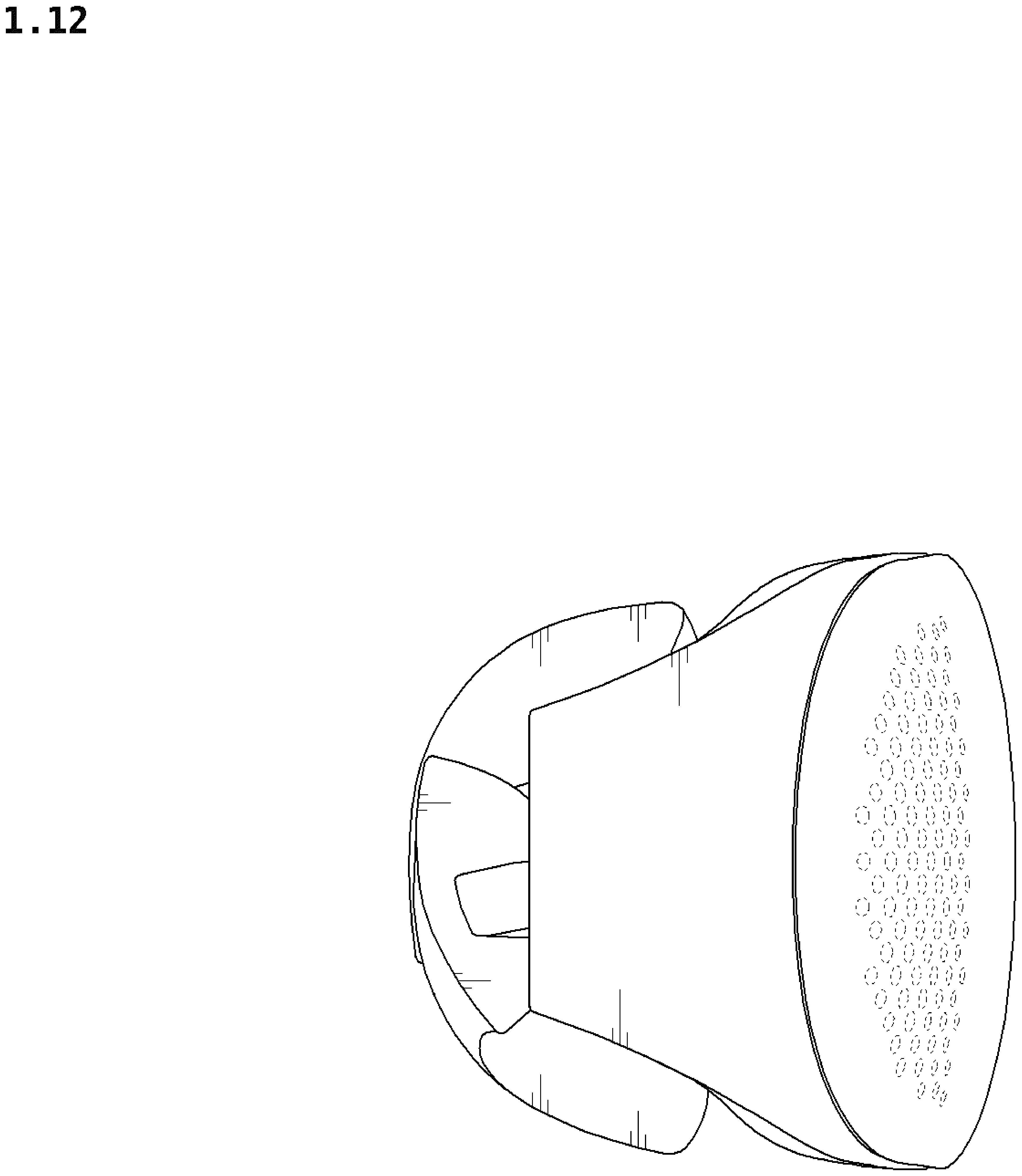 Patent USD1077157 Figure 12 – Wearable air conditioner