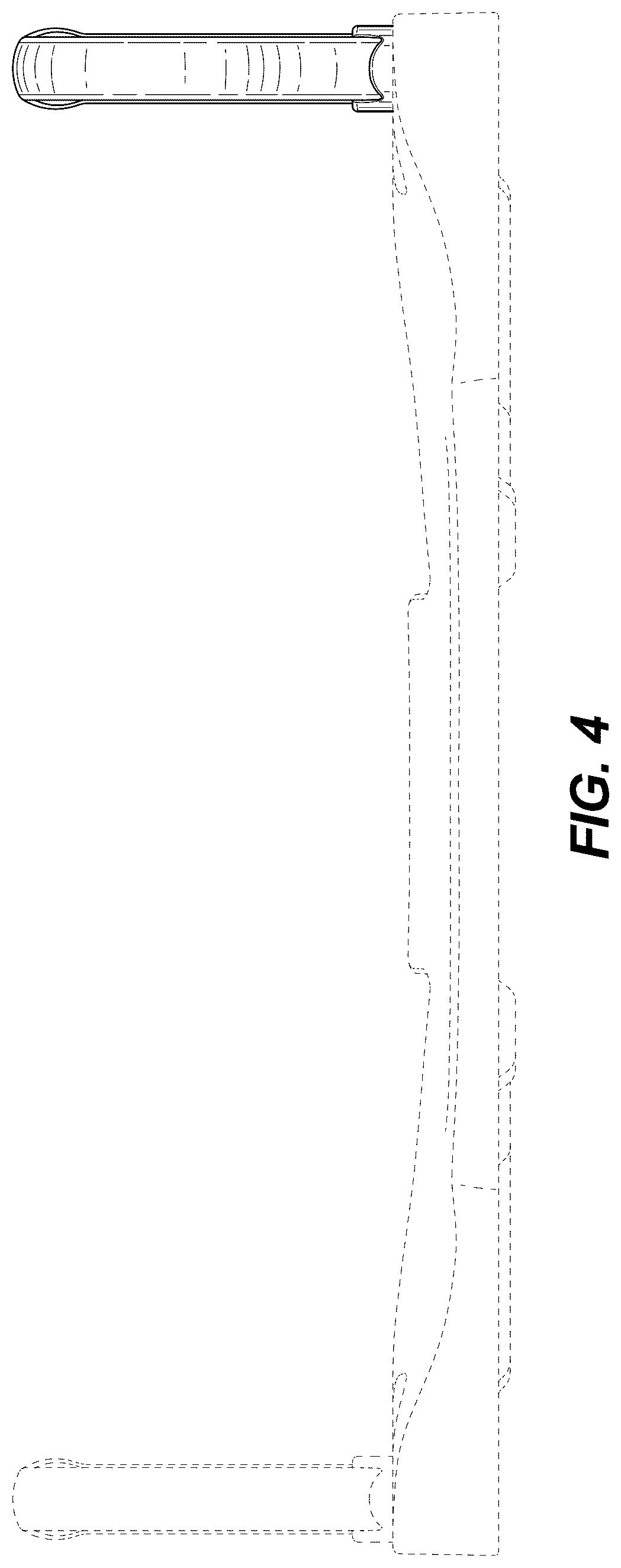 Patent USD1077158 Figure 4 – Toilet seat assembly